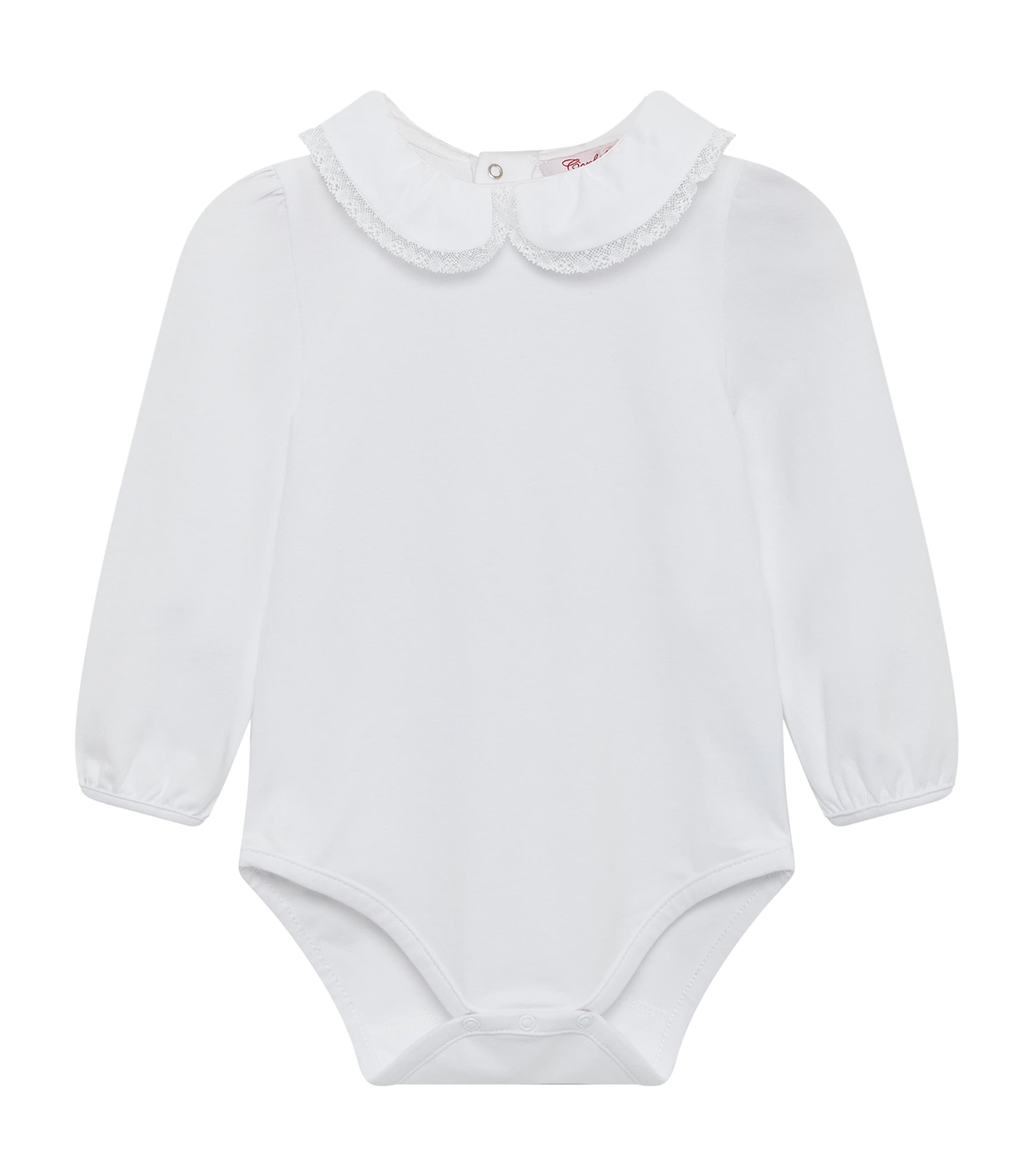Trotters Stretch-cotton Evelyn Bodysuit In White