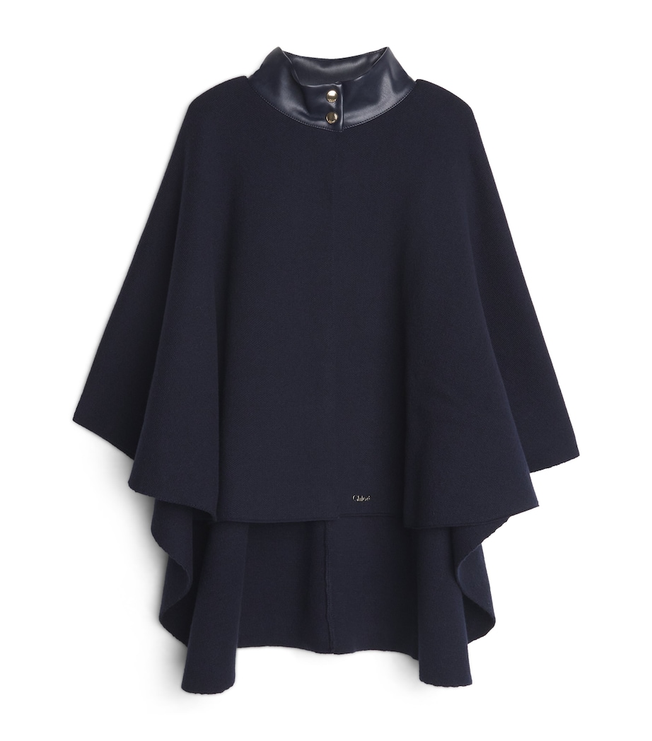 Cotton-Wool Cape (14 Years) NAVY Image 1
