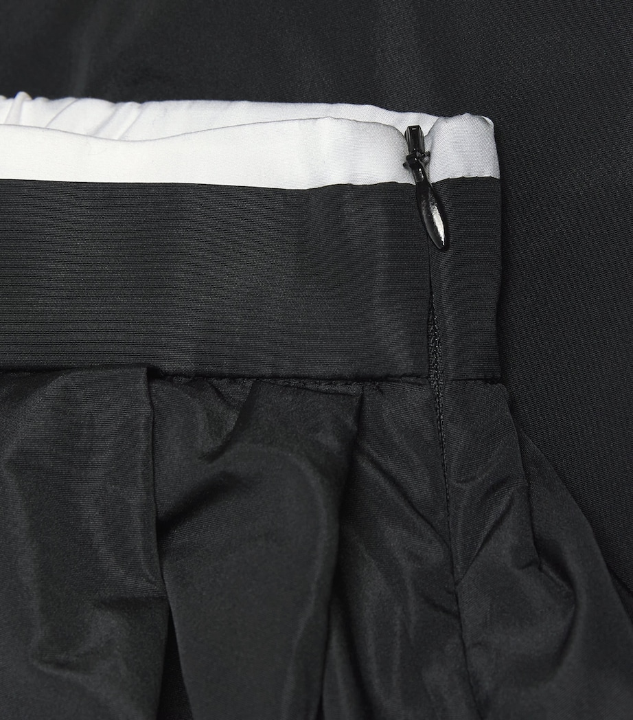 Pleated Midi Skirt BLACK Image 5