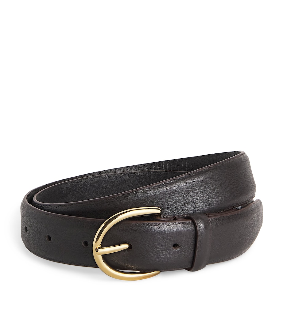 Varley Leather Lenai Belt Ebony Image 1
