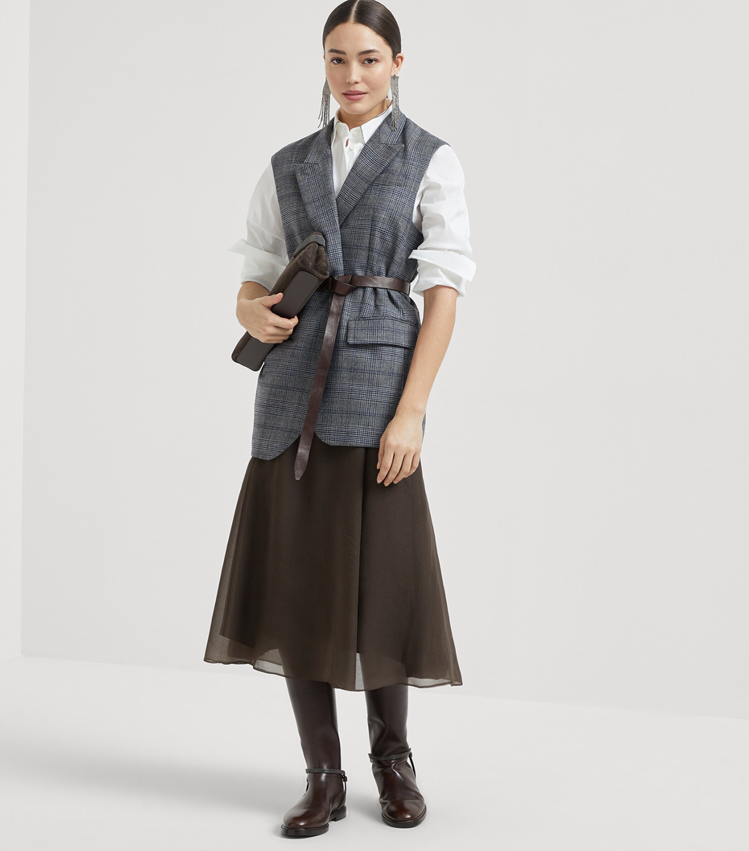 Silk Circle Skirt C4222 Image 4