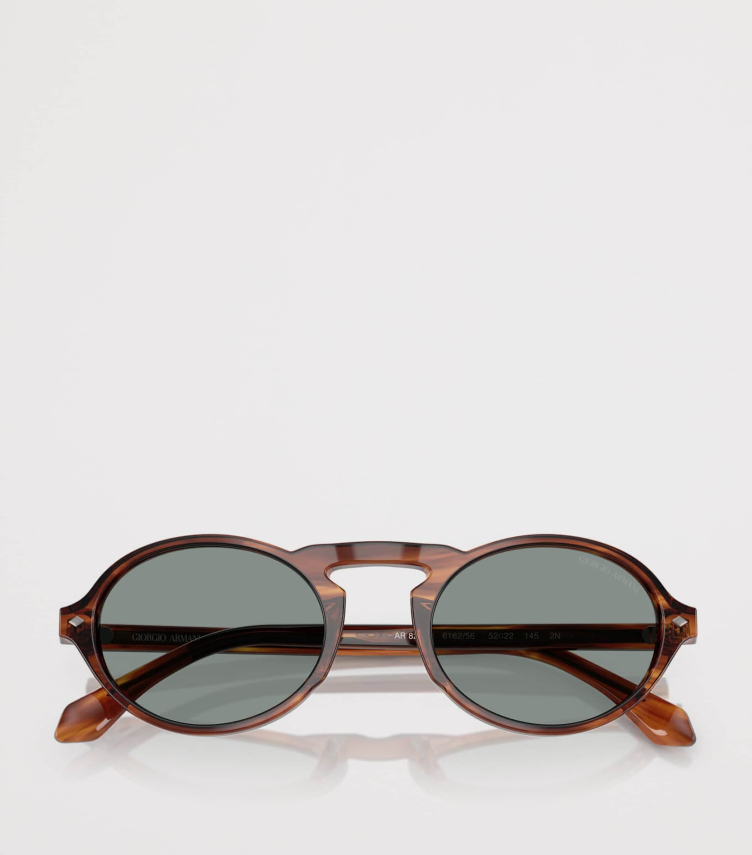 Giorgio Armani Tortoiseshell Oval Sunglasses Image 5