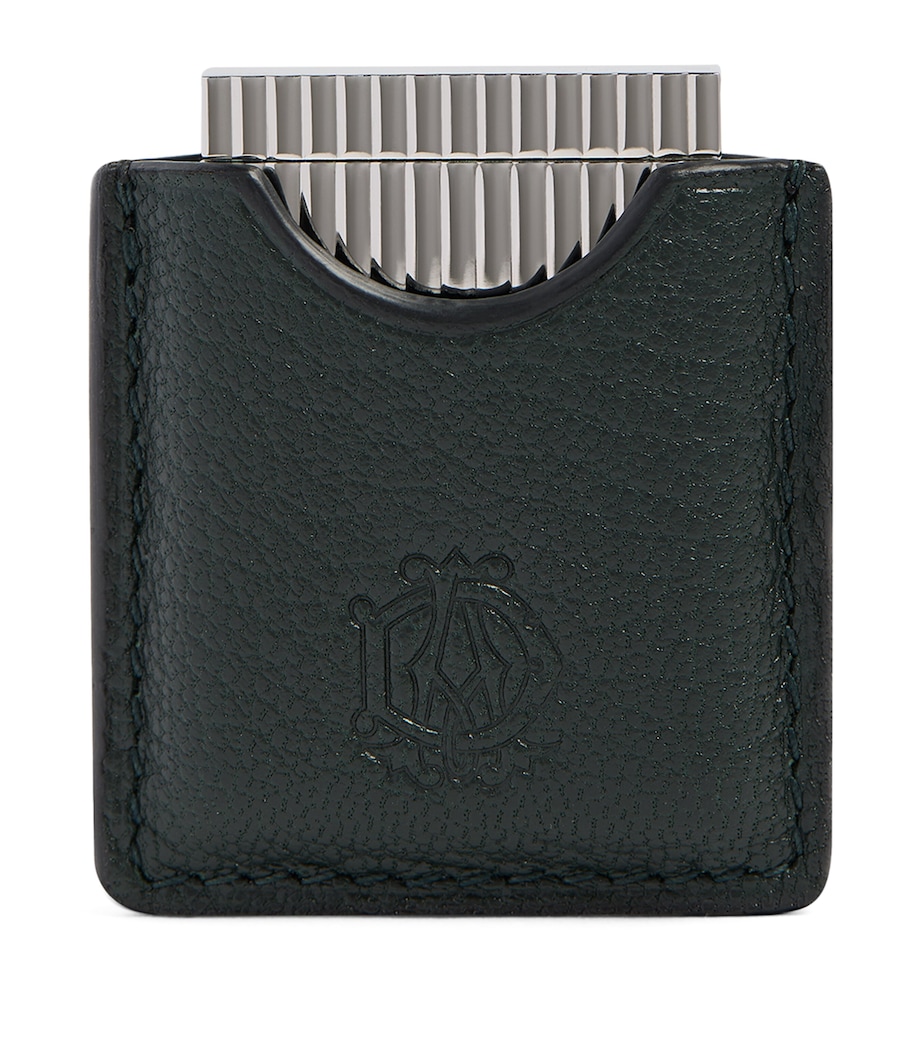 Dunhill Stainless Steel Cigar Cutter Green Image 1