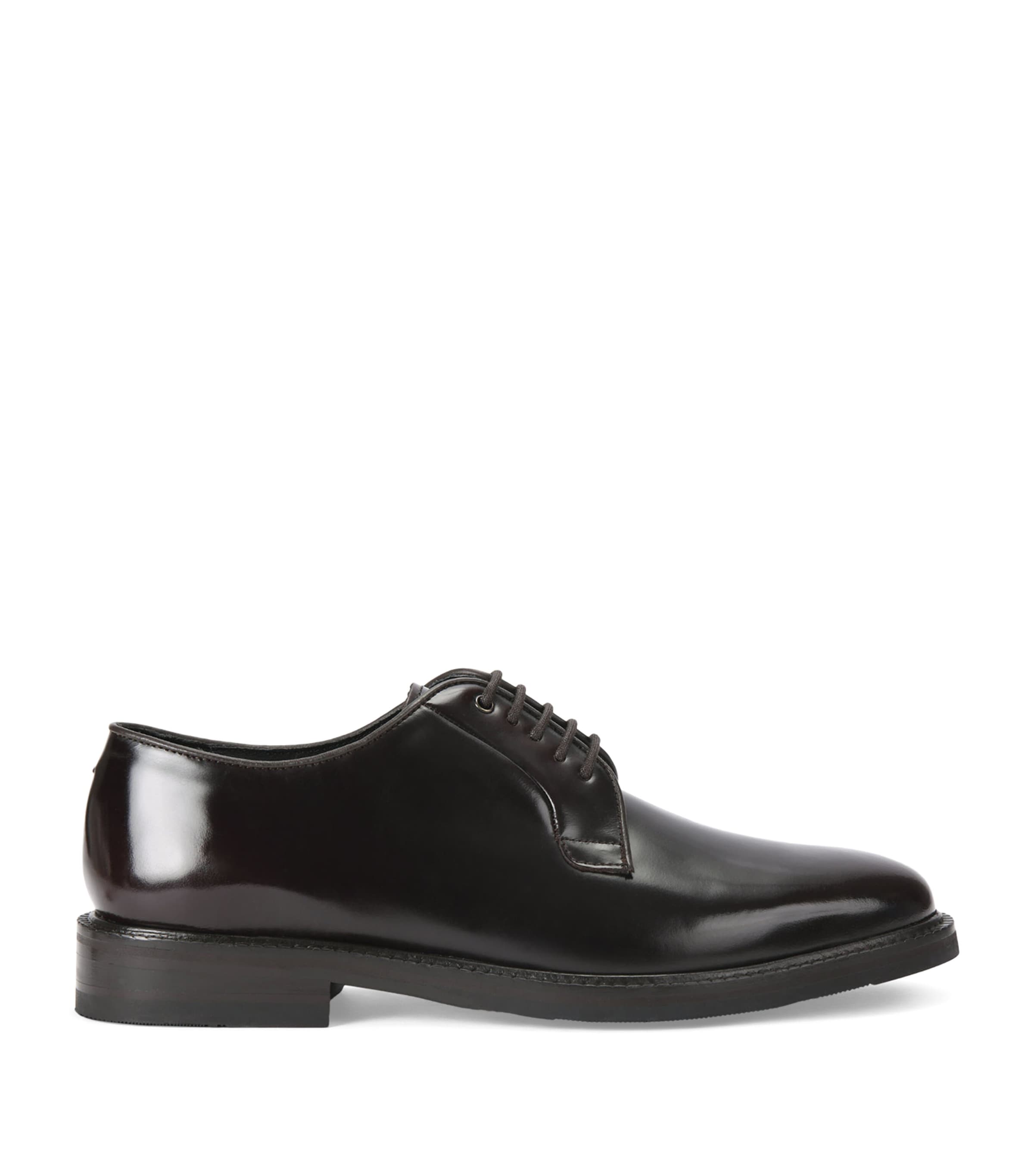 Leather Mercer Oxford Brogues WINE Image 1