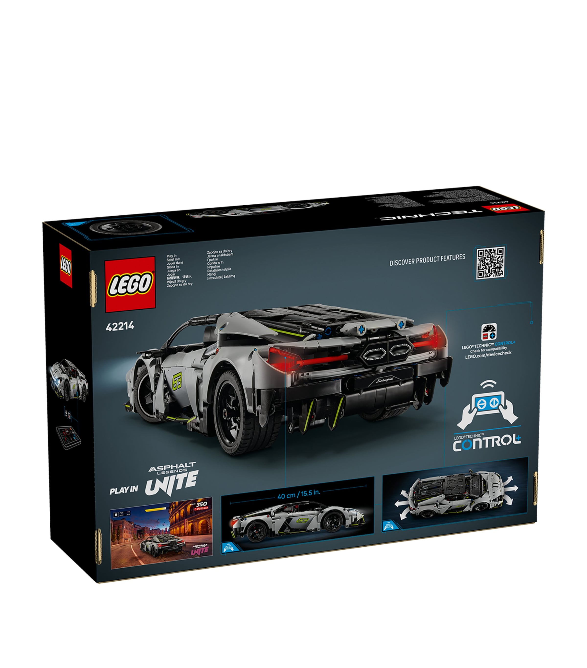 Technic Lamborghini Revuelto Super Sports Car 42214 MULTI Image 3