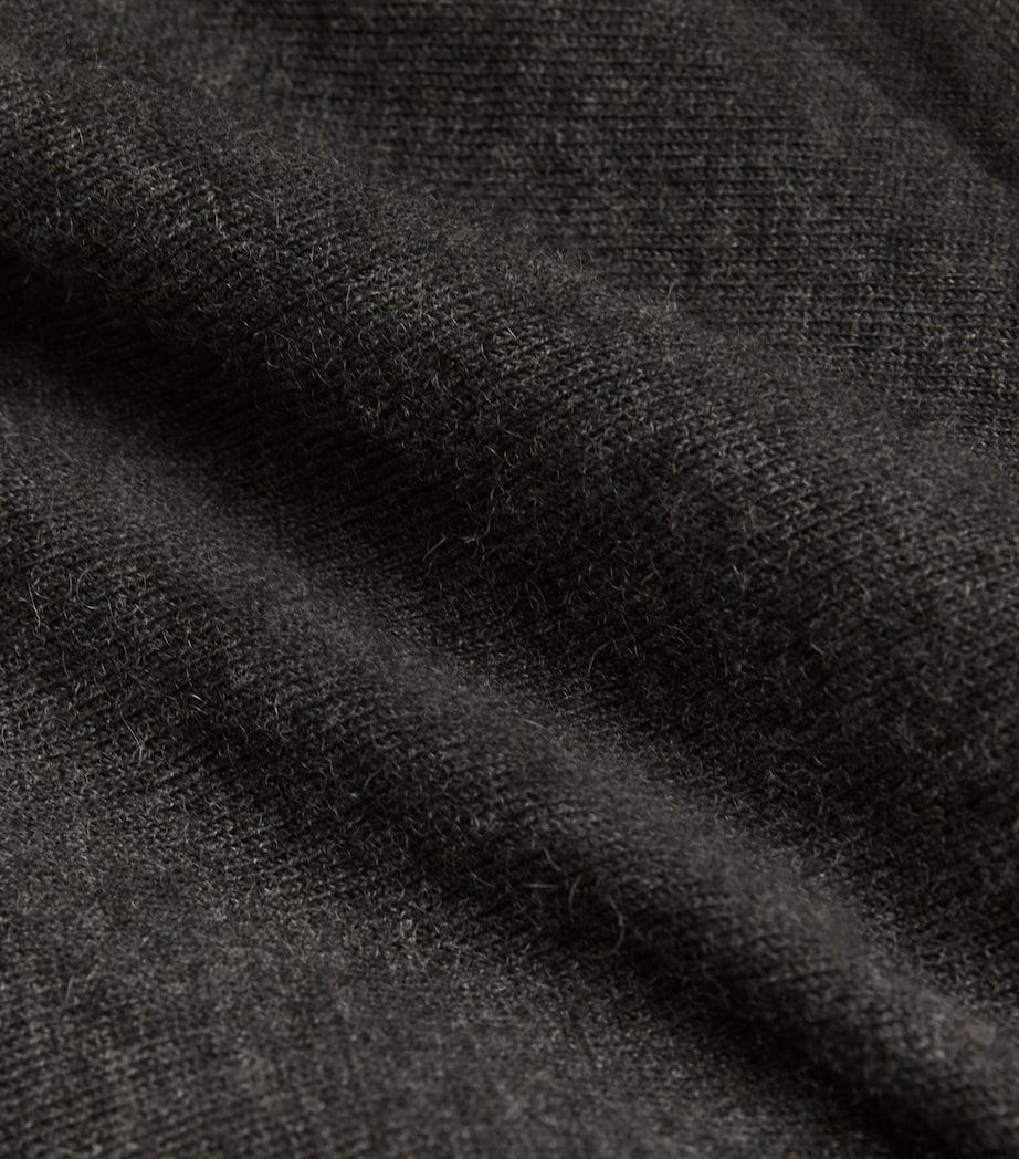 Superfine Cashmere Rollneck Sweater HA7180 CHARCOAL Image 5