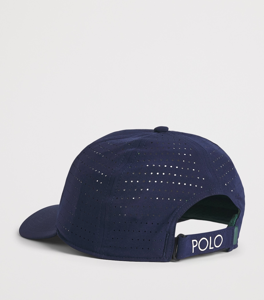 RLX Ralph Lauren x Wimbledon Polo Pony Baseball Cap Refined Navy Image 3