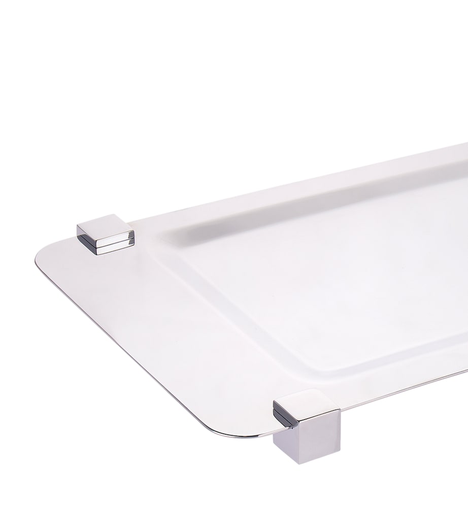 Square Chrome Tray NO COLOUR Image 2