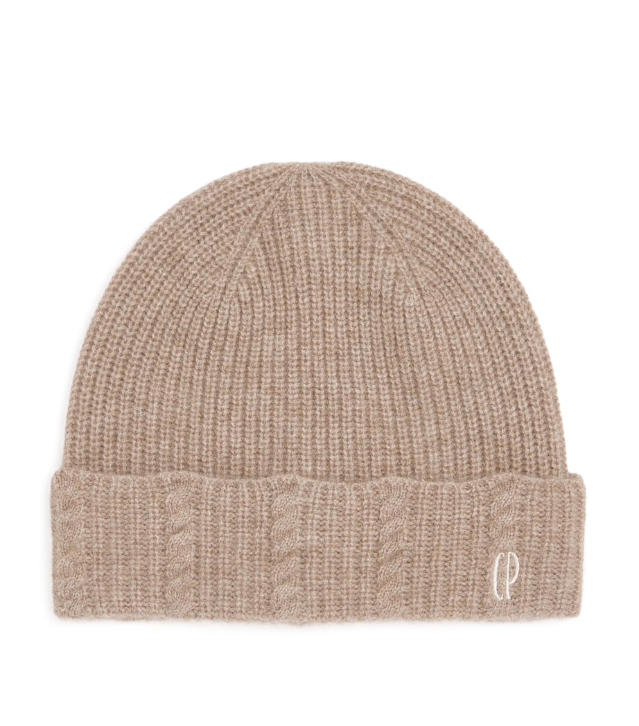Cashmere Beanie BEIGE Image 1