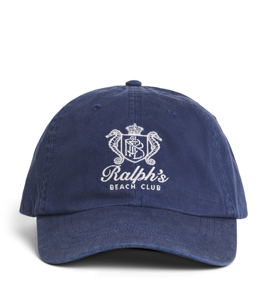 Polo Ralph Lauren Ralph’s Beach Club Baseball Cap Newport Navy Image 1
