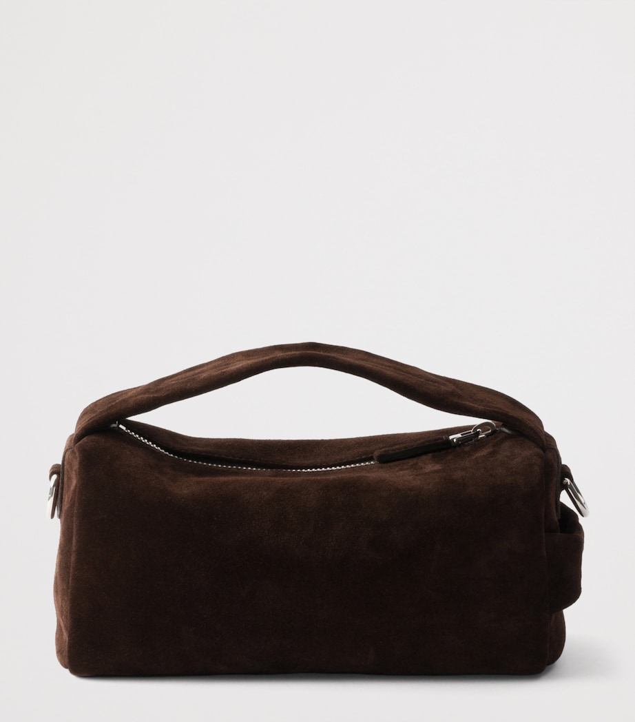 Suede Cross-Body Bag F0003 Image 3