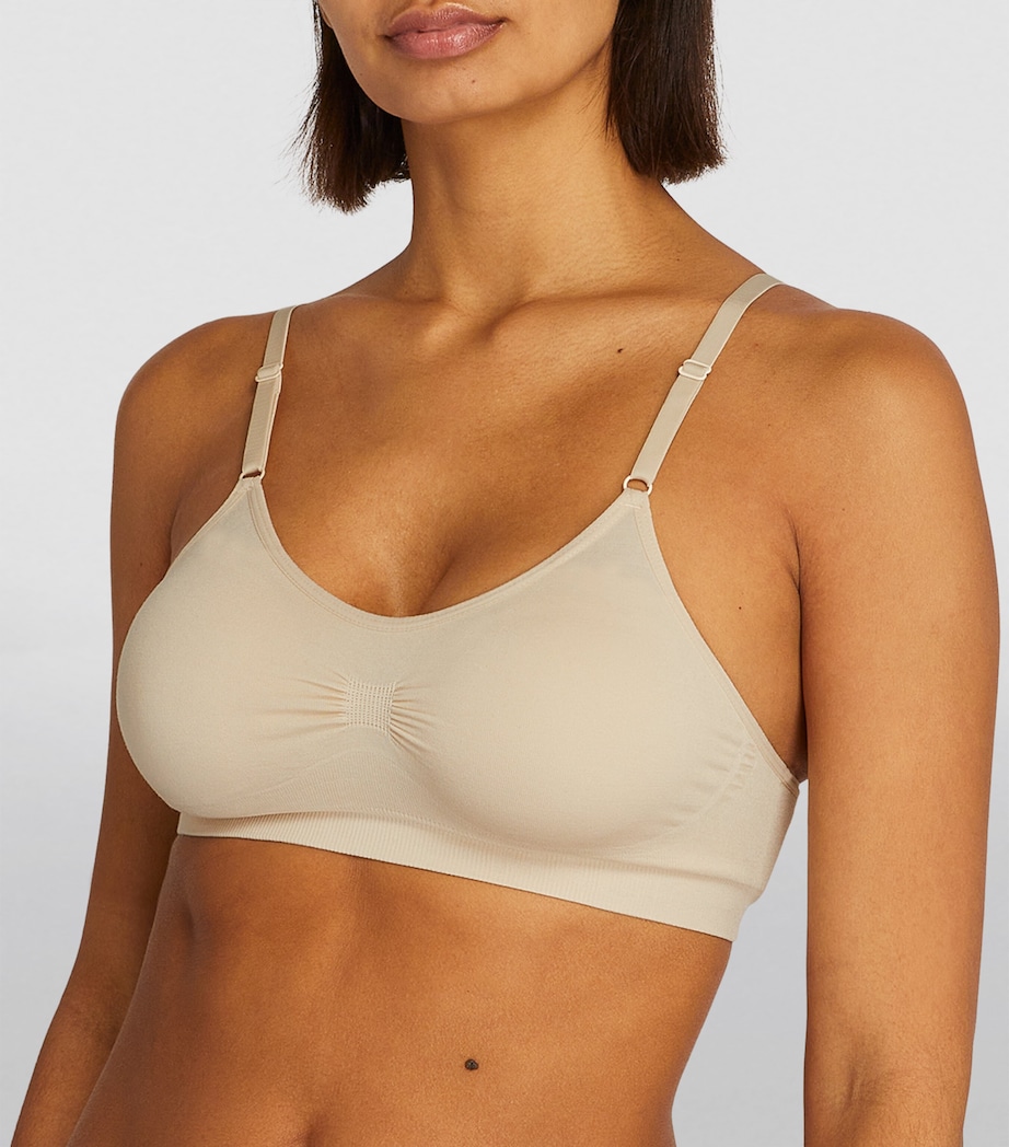 Removable-Inserts Mastectomy Bra 250 BAMBOO CREAM Image 2