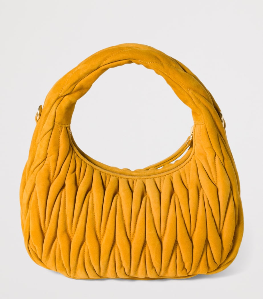 Small Matelassé Leather Wander Top-Handle Bag F0R55 Image 4