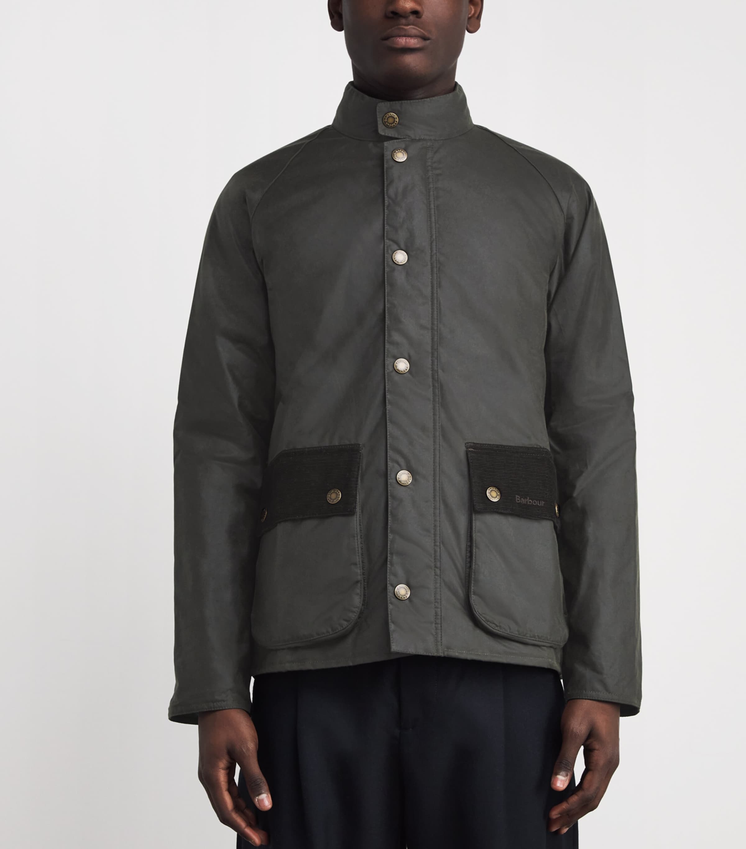 Waxed Cordhill Jacket OL99 ARCHIVE OLIVE Image 3