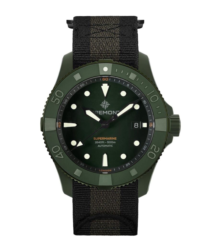 Ceramic Supermarine Watch 43mm GREEN Image 1