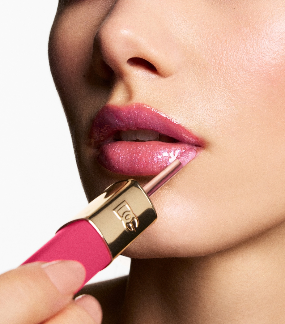 Dolce&Gabbana Make It Double Lip Gloss Strwbrry Slushie Image 6