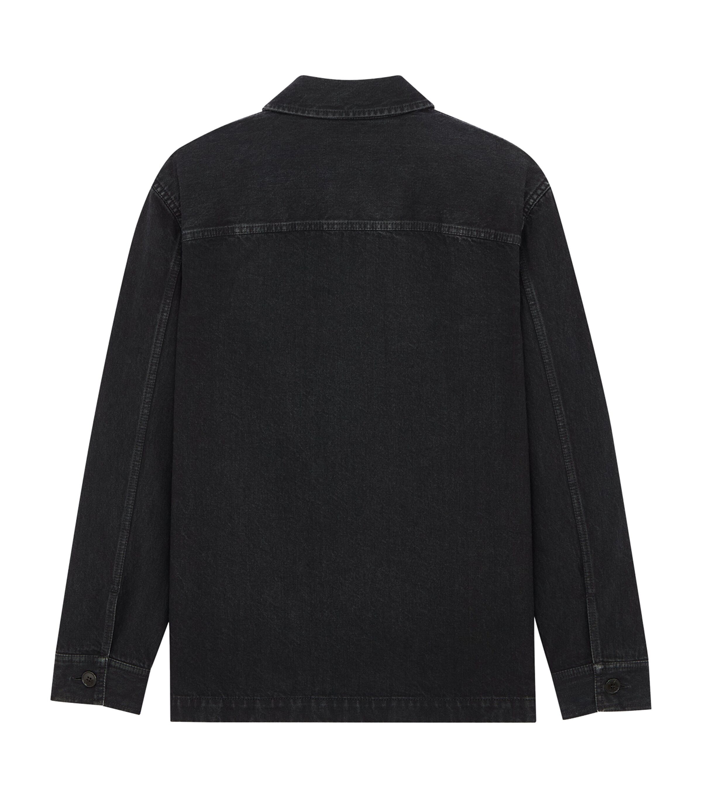 Saint Laurent Mens Cotton Cassandre Overshirt Image 2