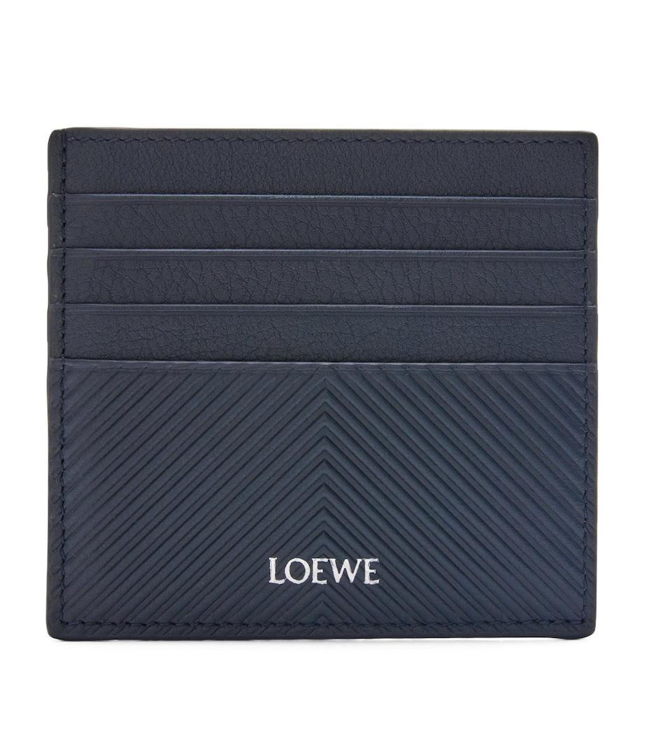 LOEWE Leather Logo Card Holder Deep Navy Image 1