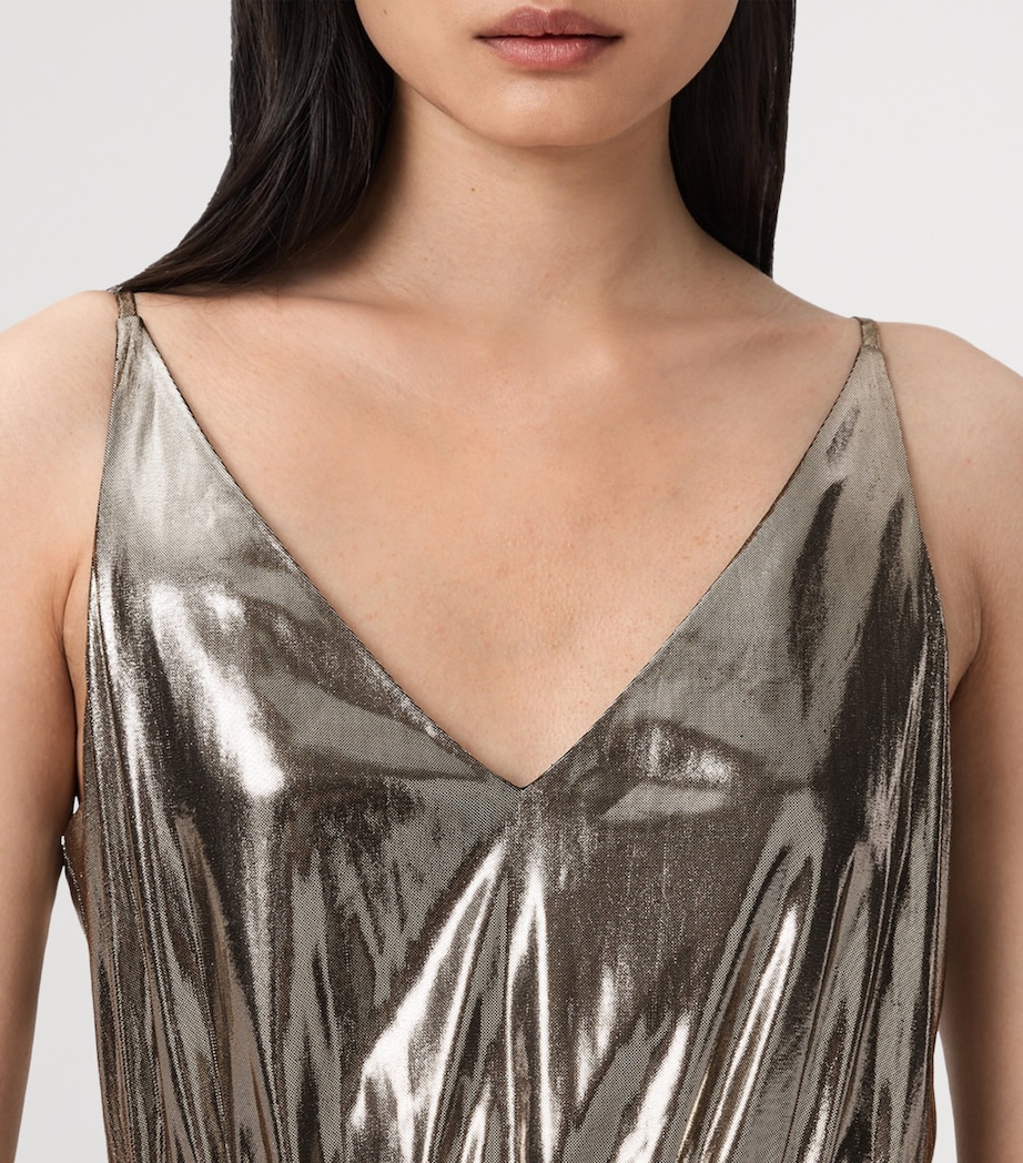 Spark Sweater and Maxi Dress Set BRONZE BROWN Image 7