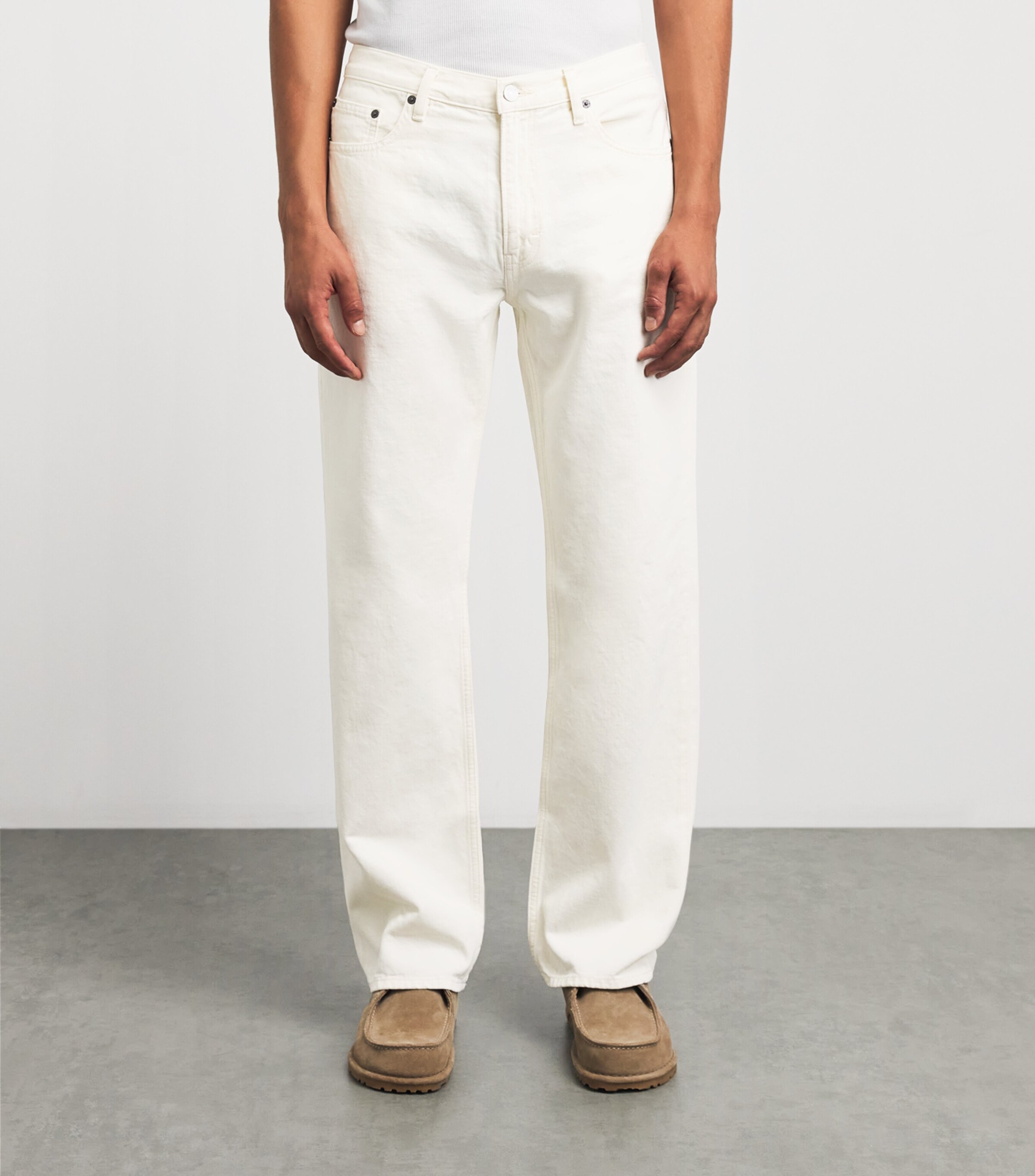FRAME Mens Relaxed Jeans Aunt Image 4