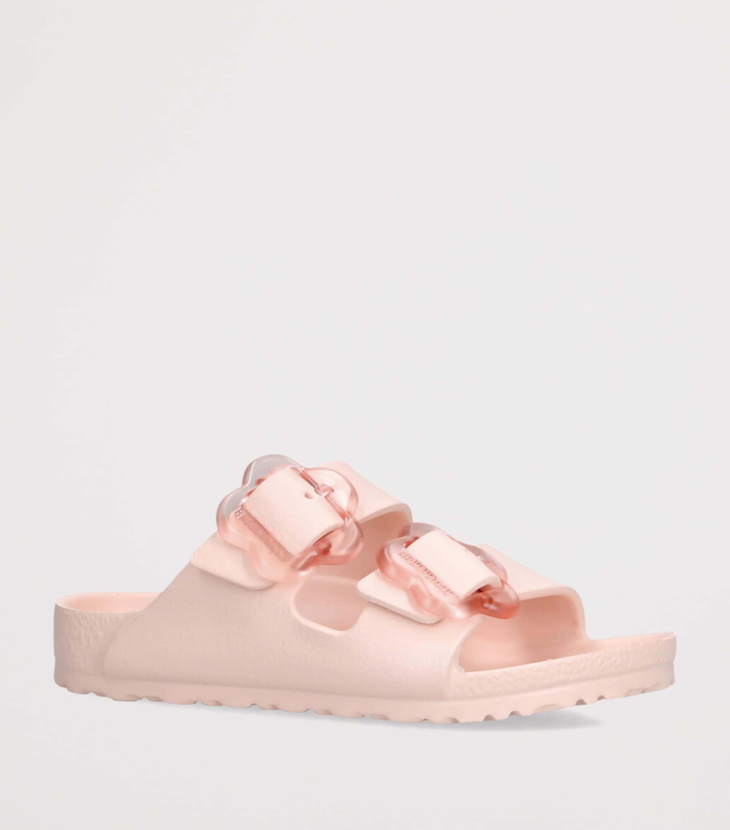 Birkenstock Arizona Eva Flowers Sandals Pale Pink Image 3