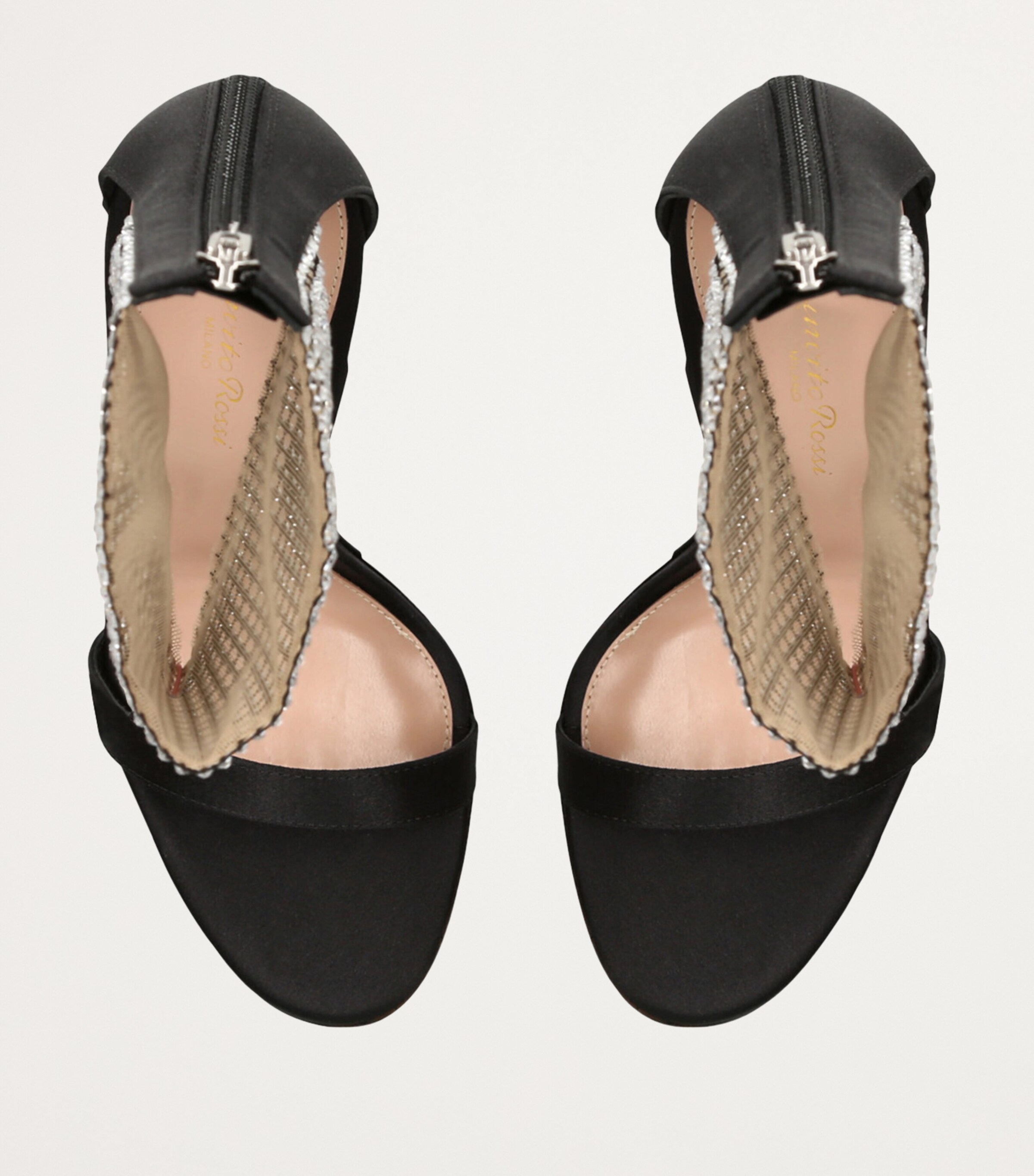 Gianvito Rossi Embellished Adore Heeled Sandals 105 Black Image 4