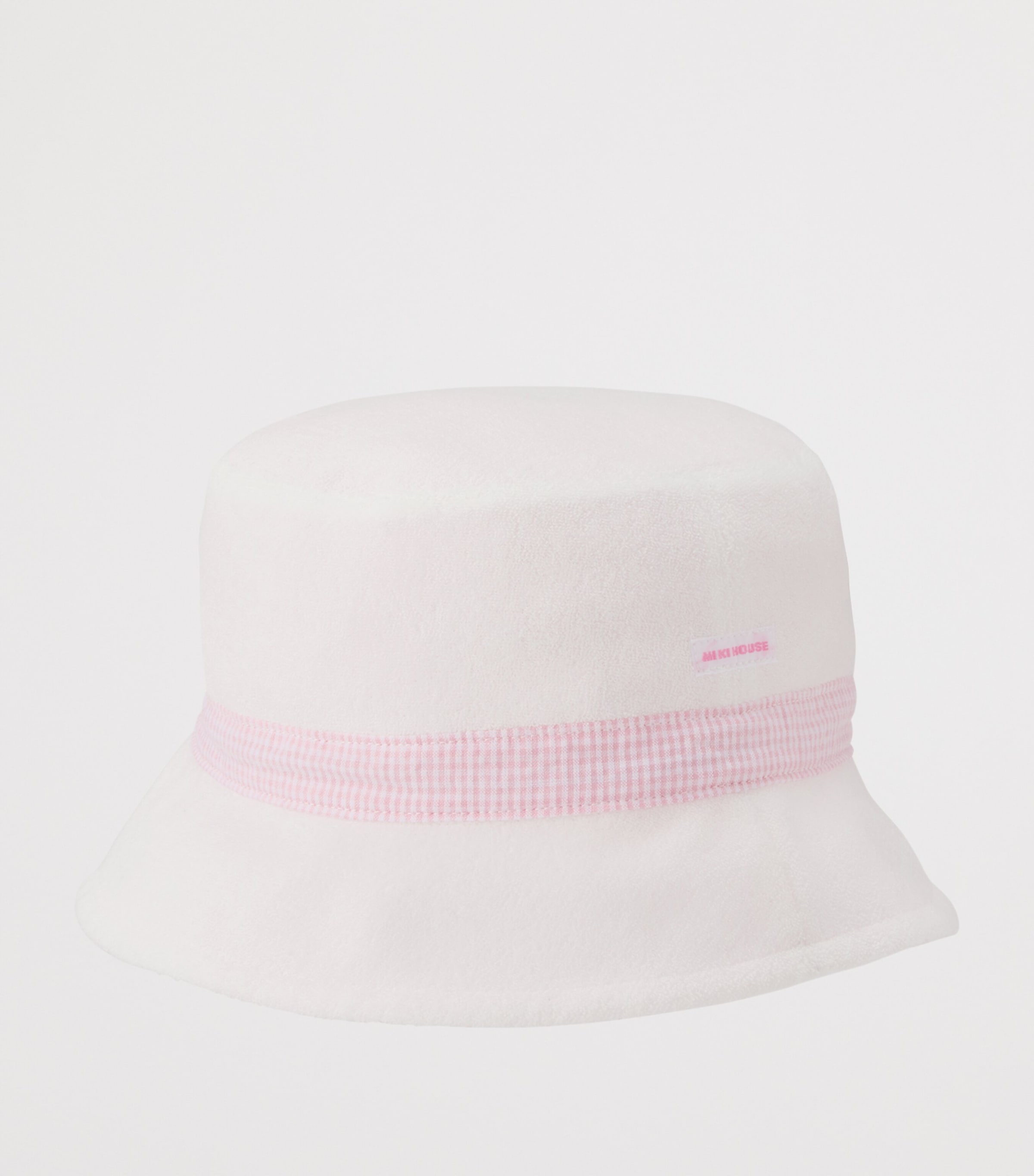 Miki House Cotton Gingham Bucket Hat Image 5