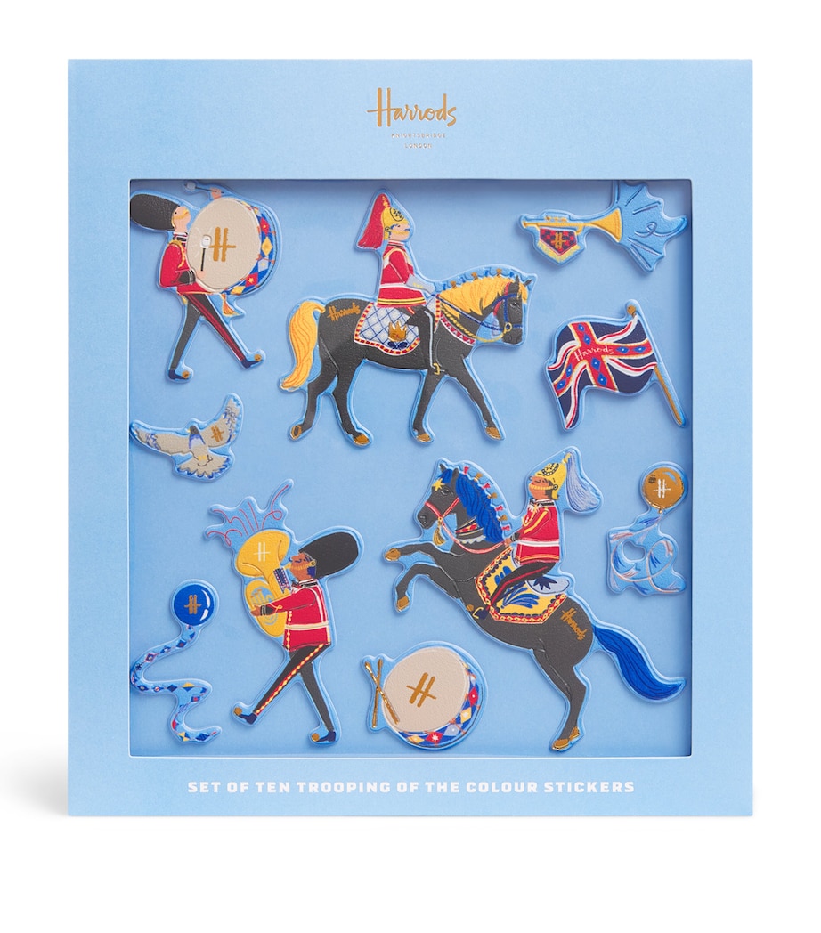 Harrods Trooping of the Colour Stickers Blue Image 1