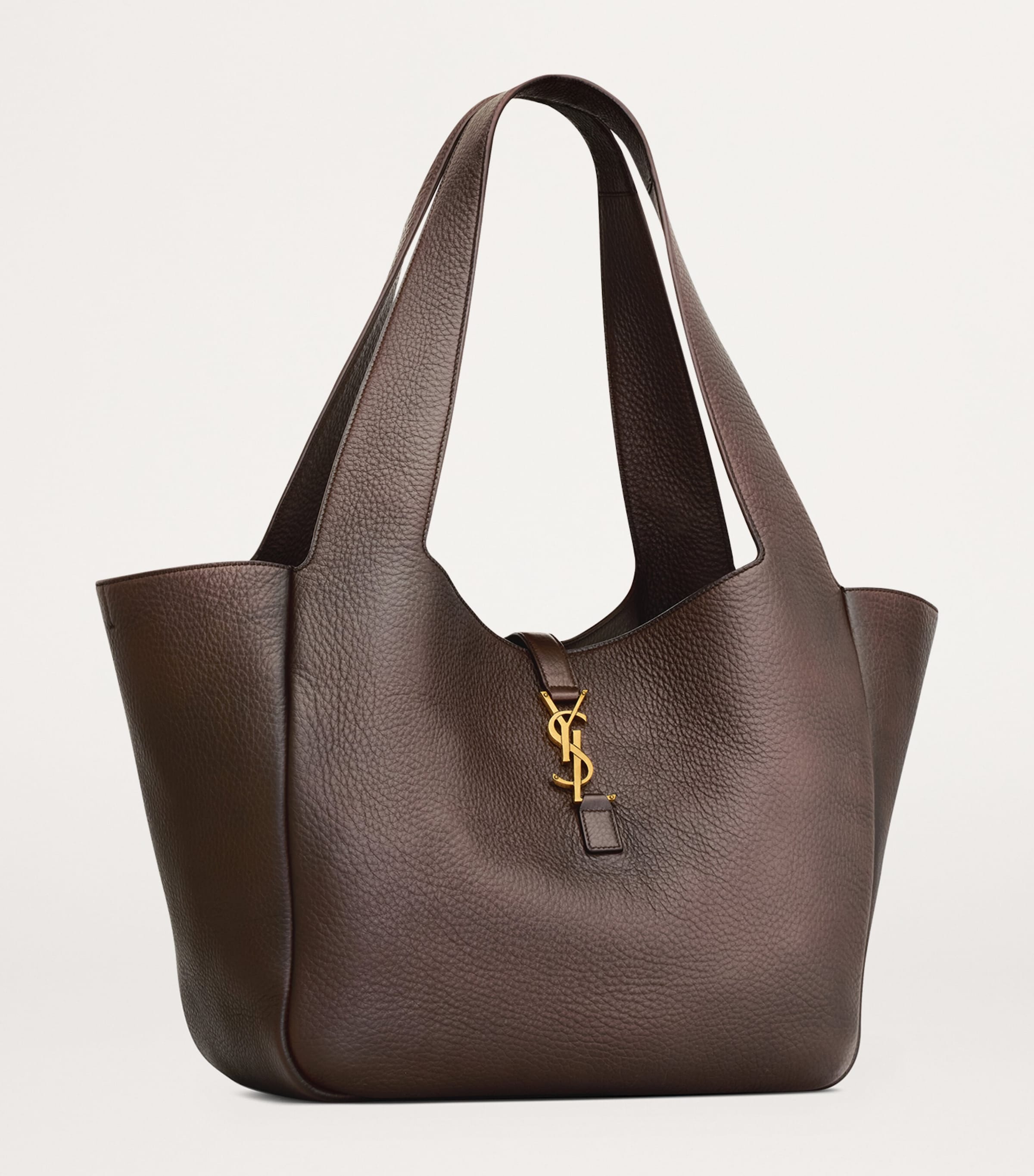 トートバッグ Saint Laurent Biscuit Suede Le 5 A 7 Bea Shoppong Bag SAINT LAURENT Le 5 À 7 Bea suede tote | NET-A-PORTER