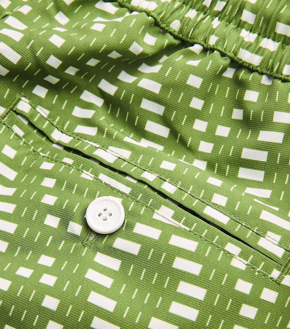 Raffia Angra Rio Swim Shorts 879 PARAKEET GRN IVO Image 5