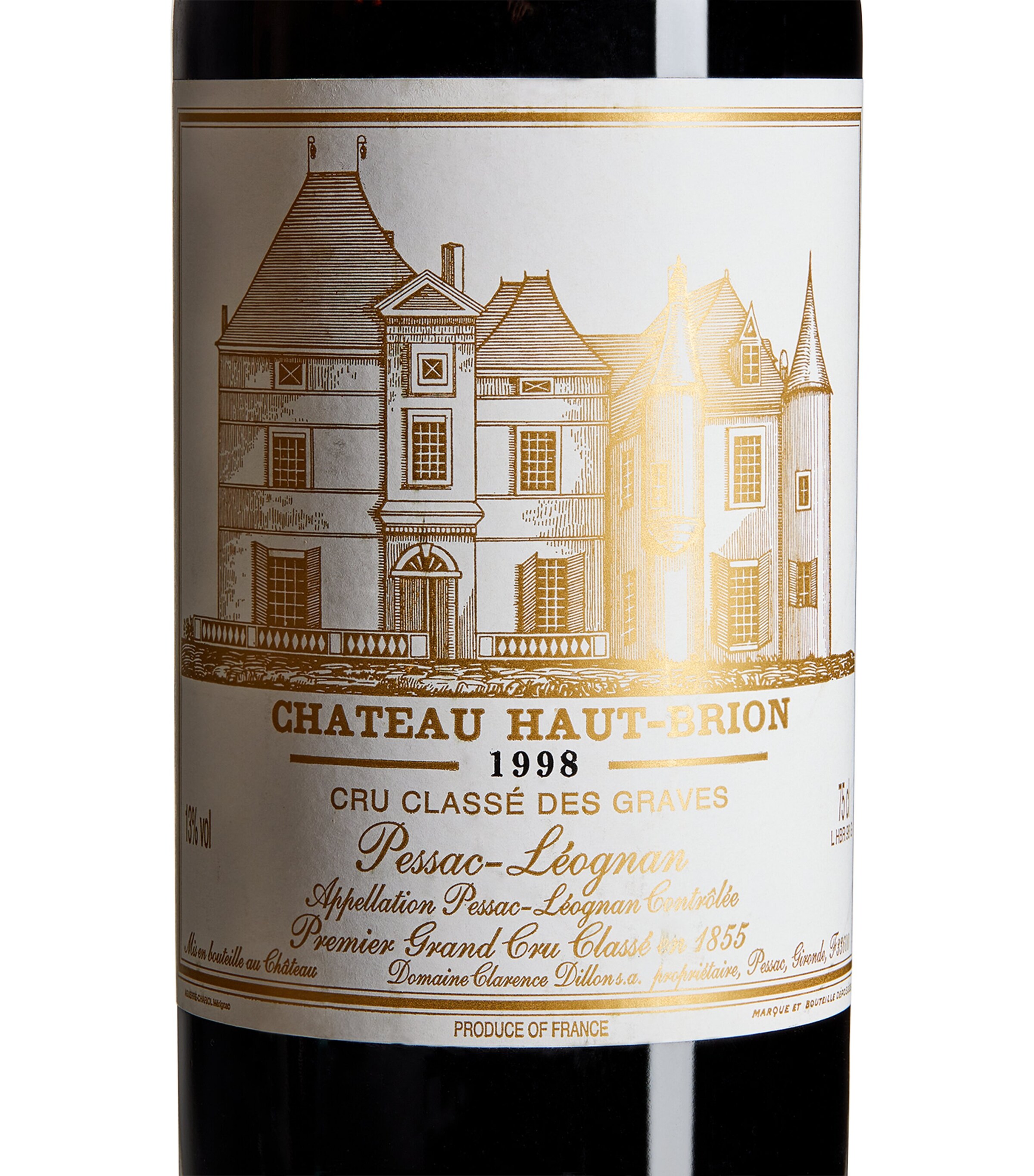 Château Haut-Brion Chateau Haut-Brion Bordeaux-Blend 1998 (75cl) – Pessac-Leognan, France Image 2