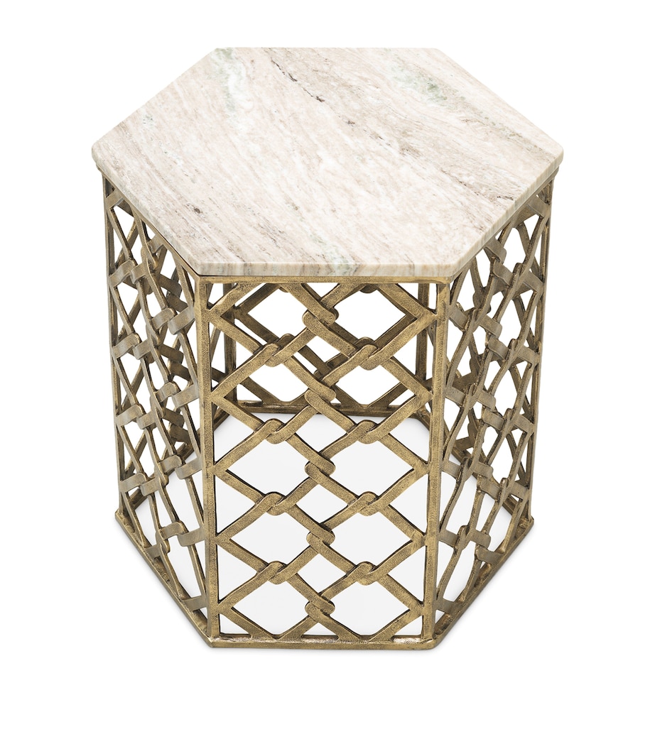 Eichholtz Stratham Side Table Brass Image 2