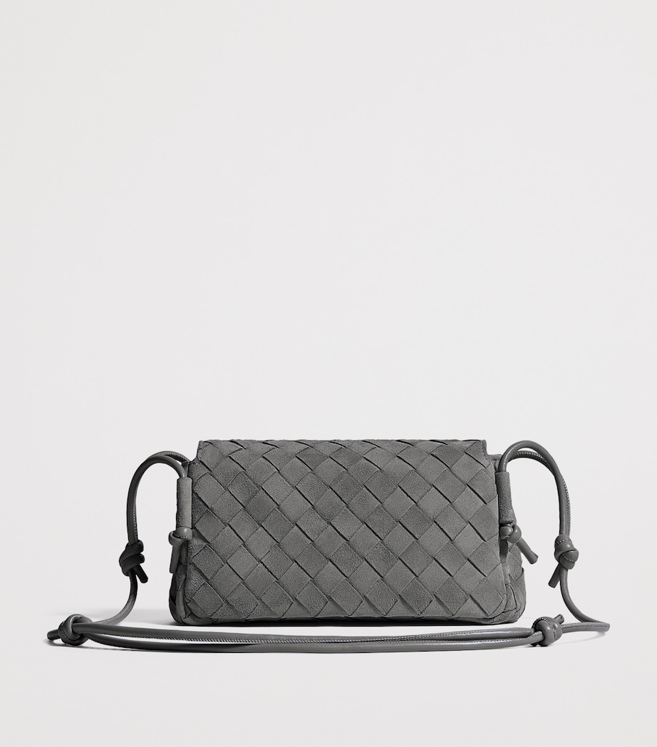 Bottega Veneta Suede Notturno Cross-Body Bag Image 5