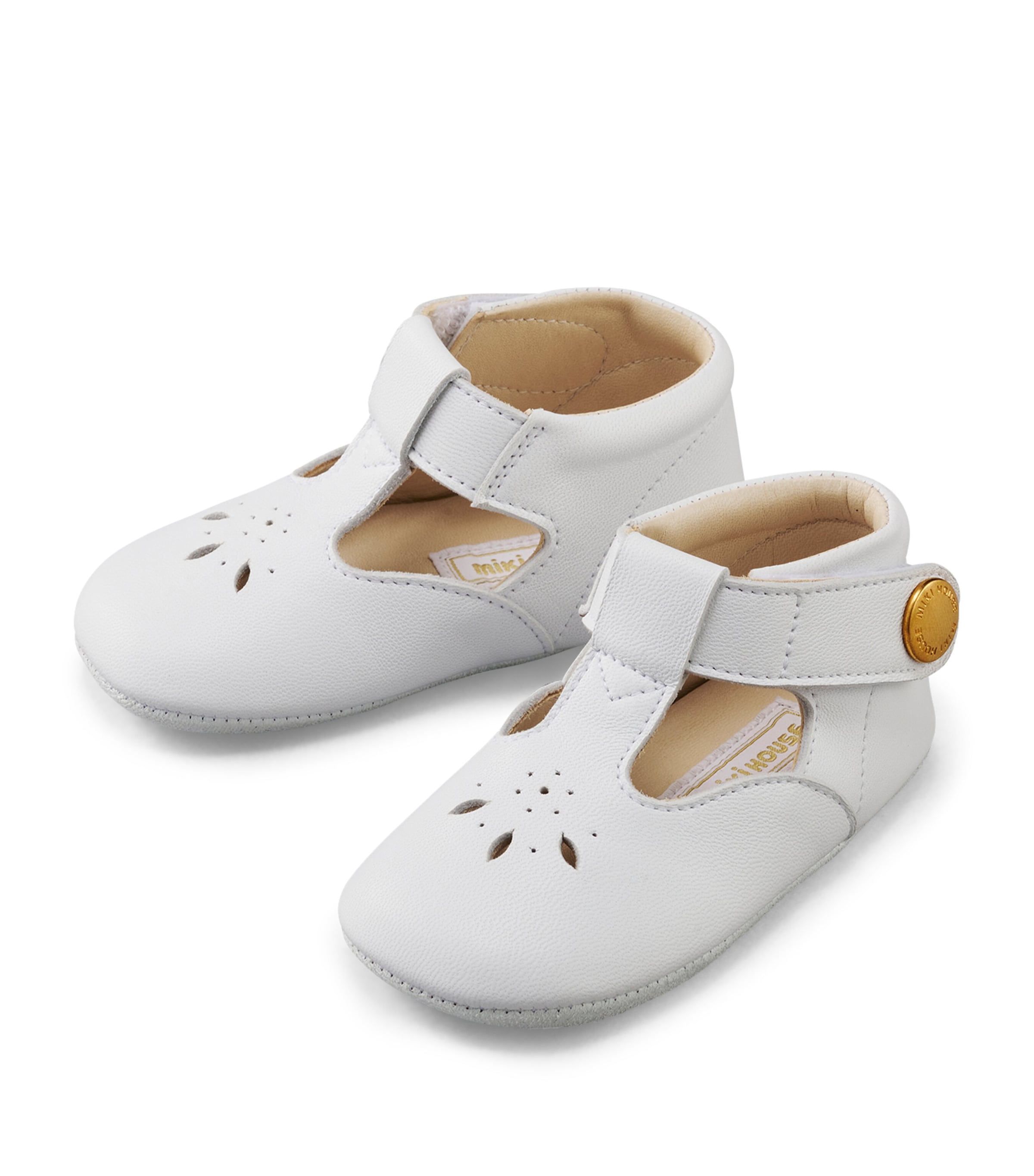 Leather T-Bar Booties 1 Image 3