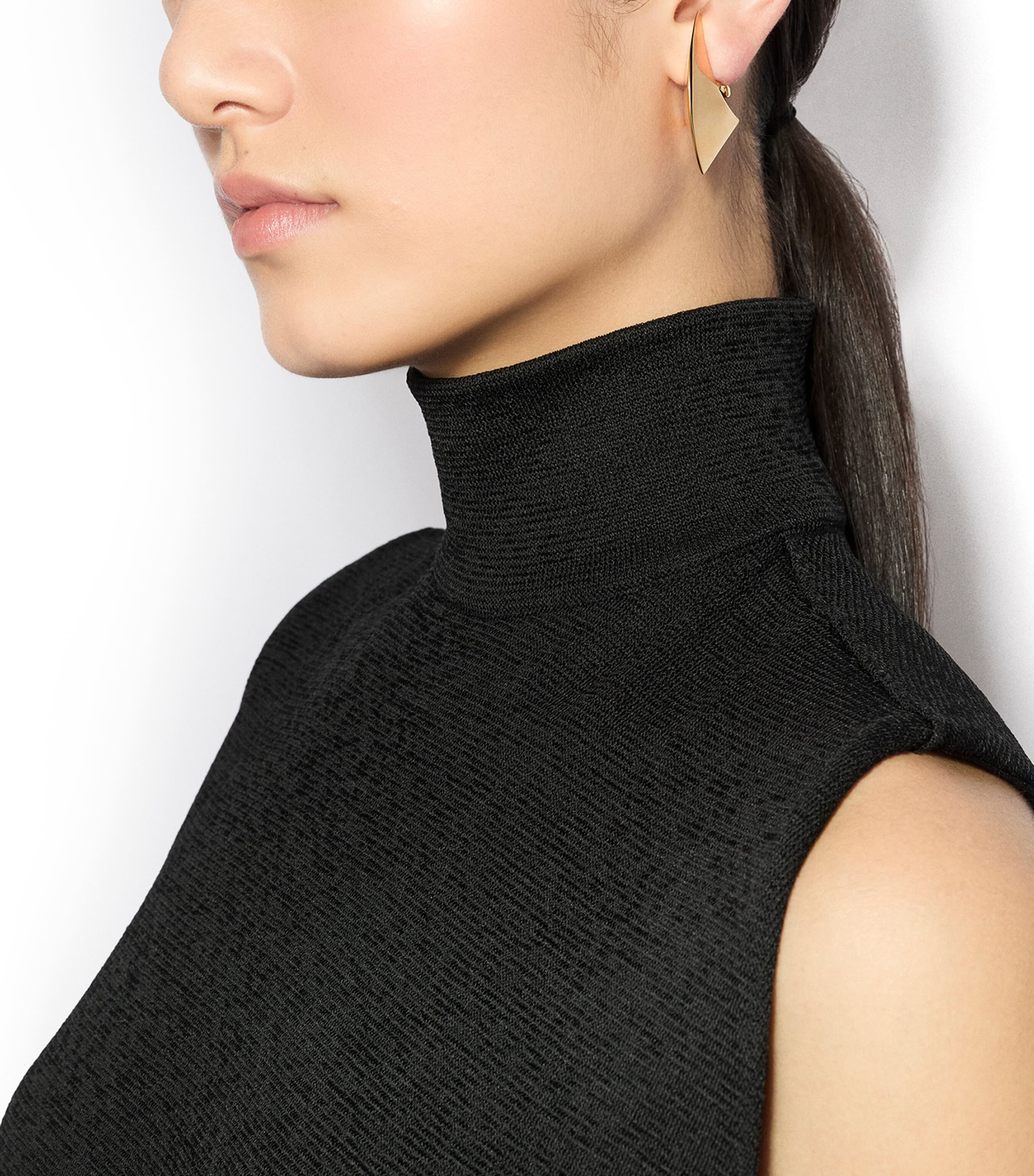 Alaïa Small Edge Earrings Or Image 2