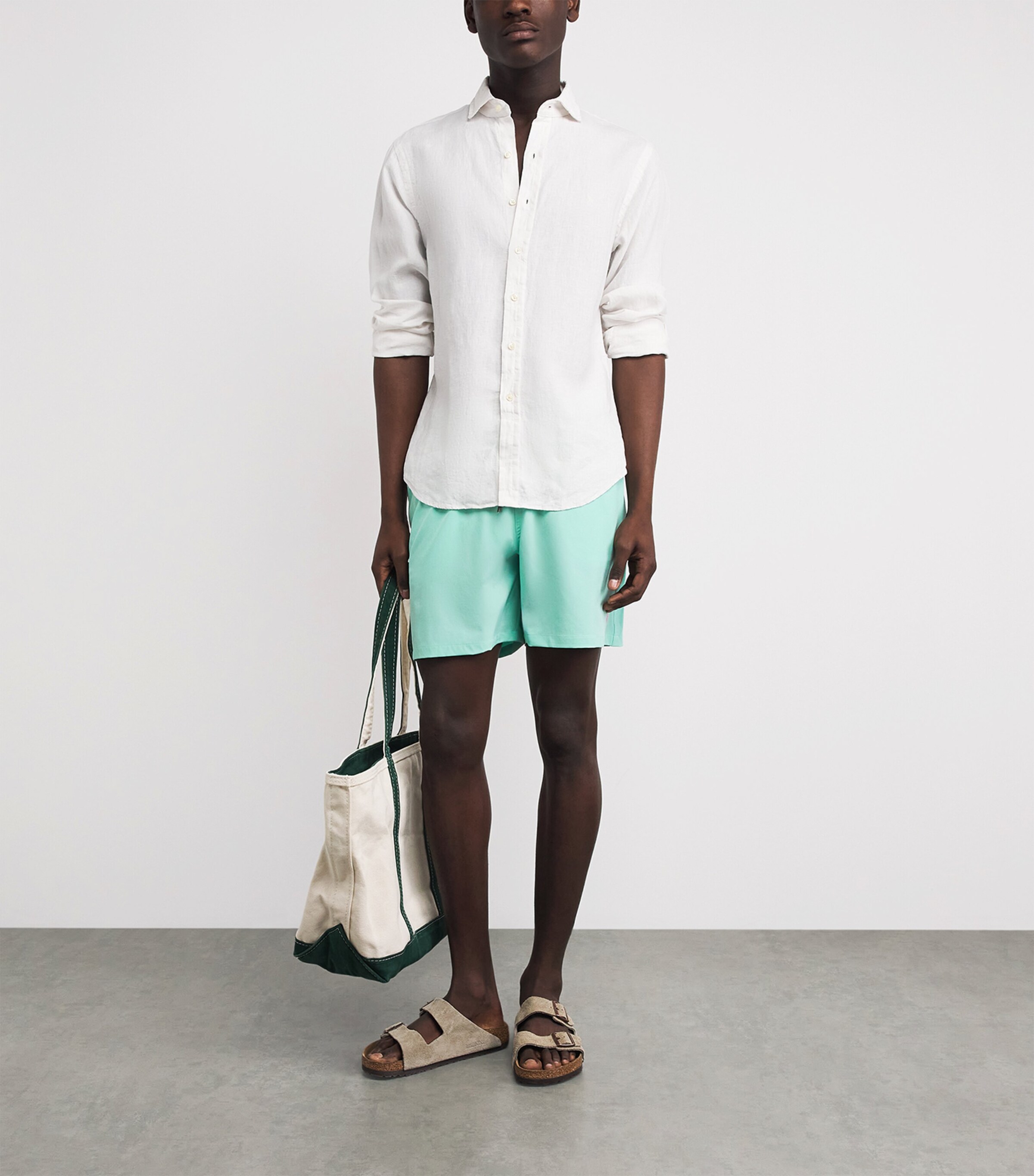 Polo Ralph Lauren Mens Traveller Swim Shorts Celadon Image 2