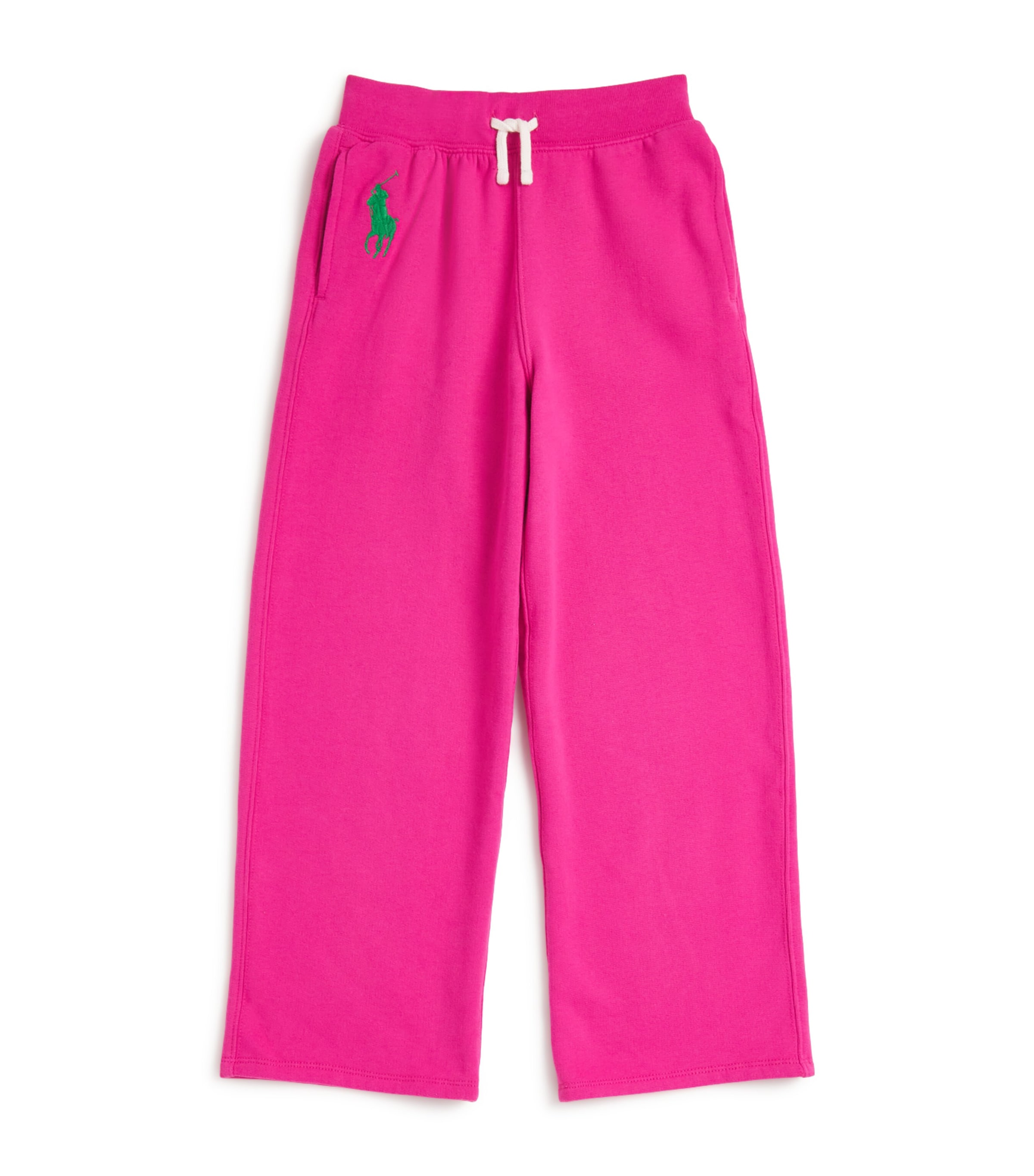 Cotton-Blend Wide-Leg Sweatpants (7-14 Years) COLGE PINK Image 1