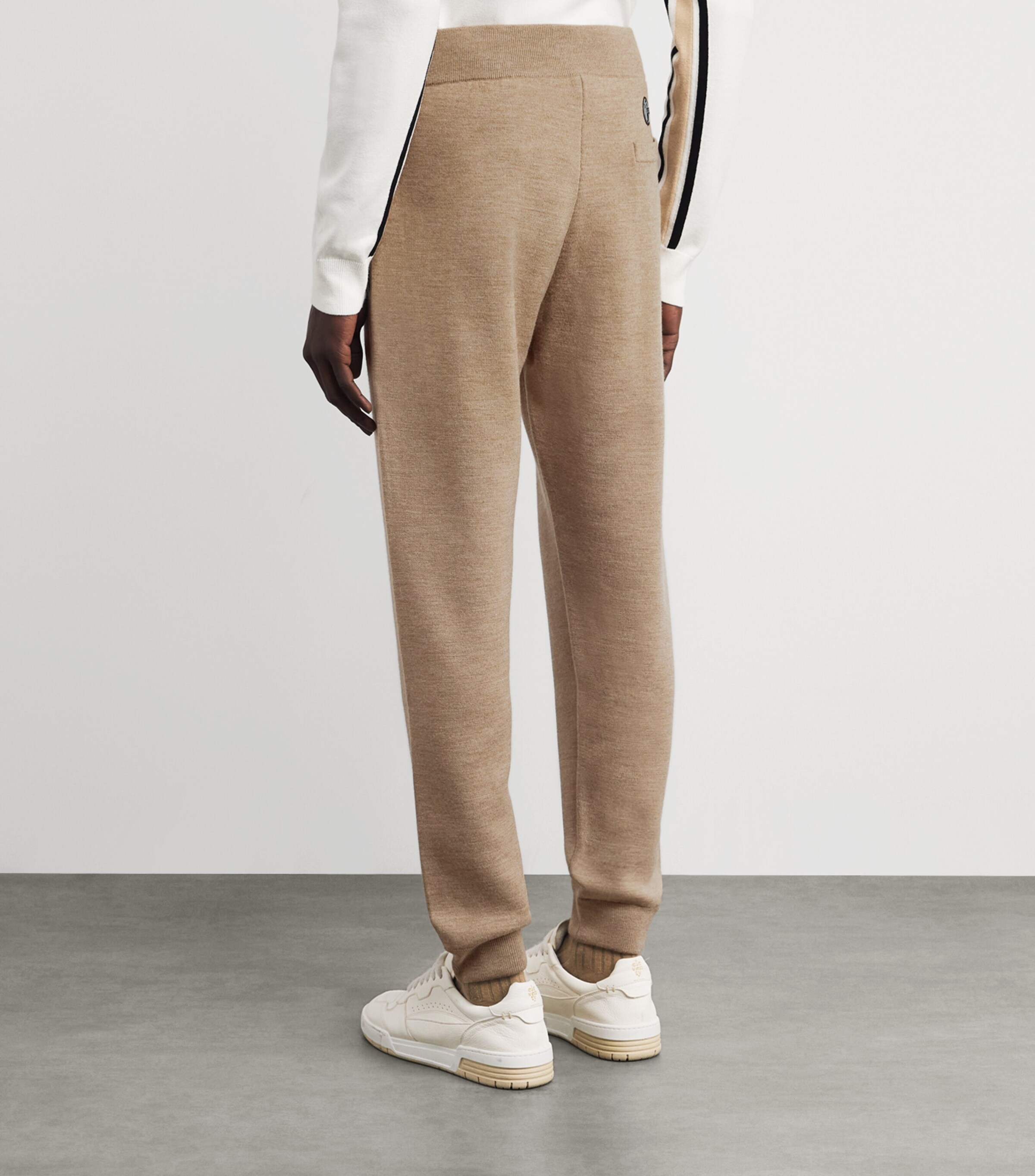 Merino Wool-Blend Gaston Sweatpants 1012 CHINO Image 4