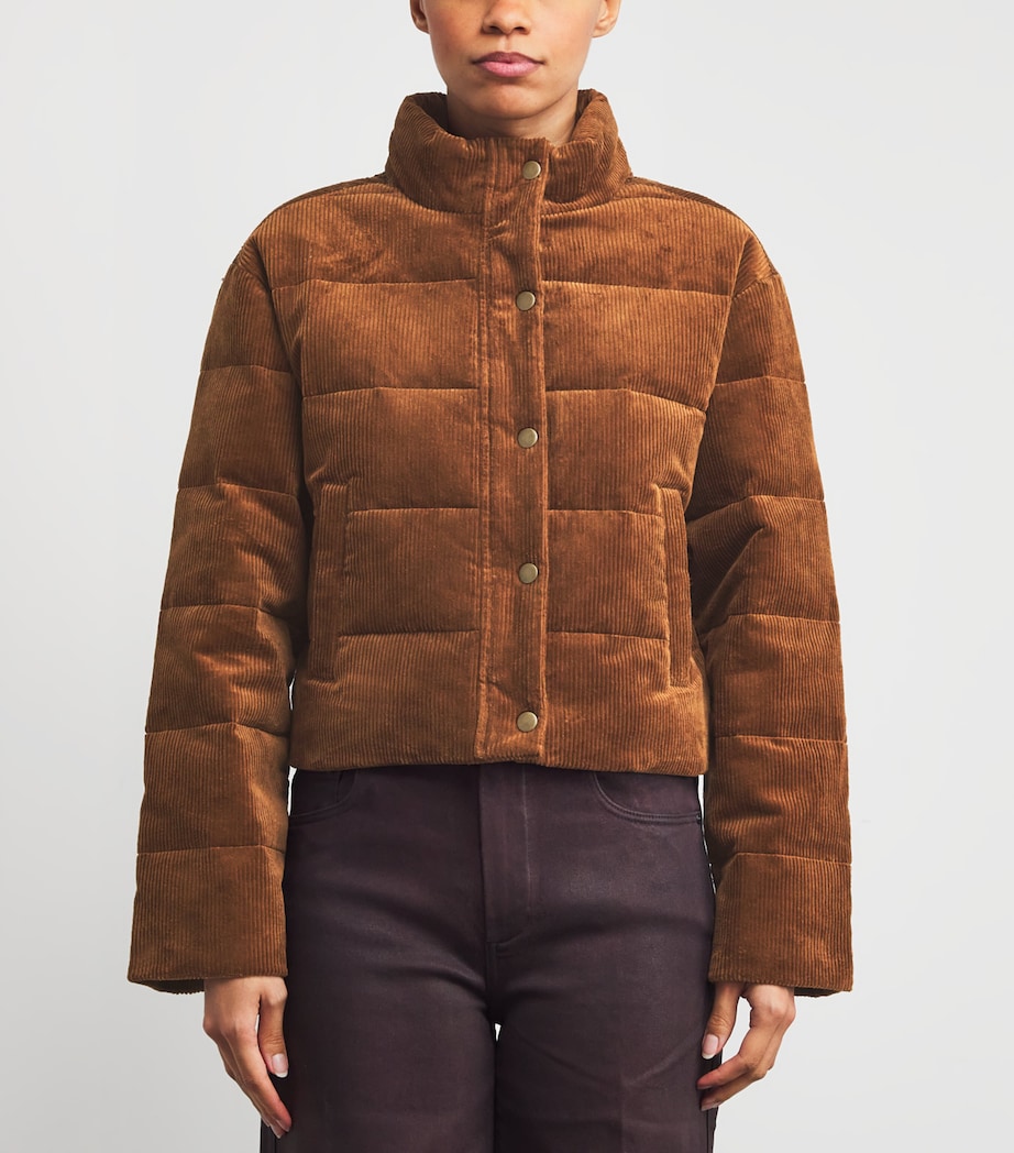 Corduroy Puffer Jacket COGANC Image 3