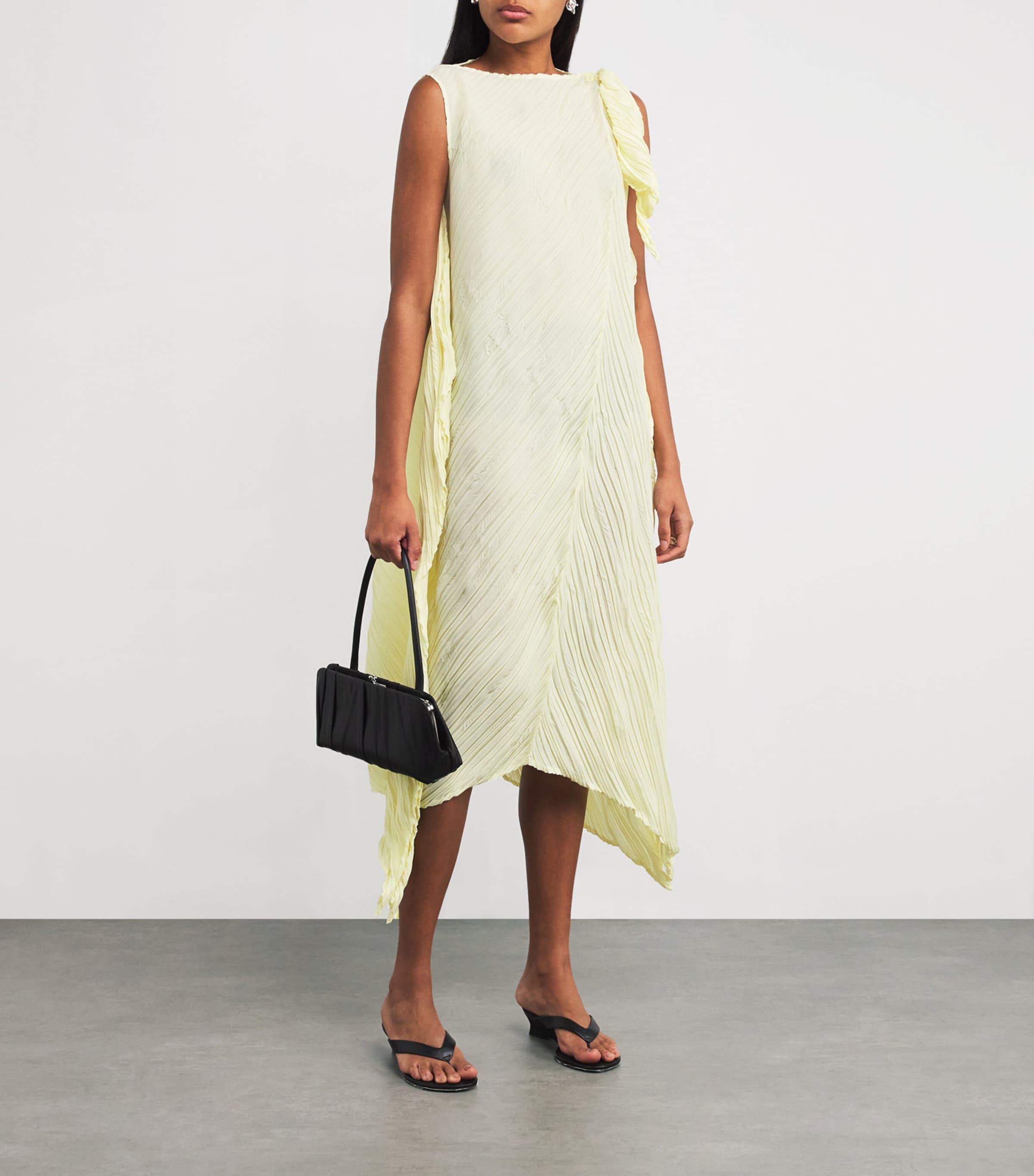 Wrinkled and Twisted Midi Dress 50 Image 2