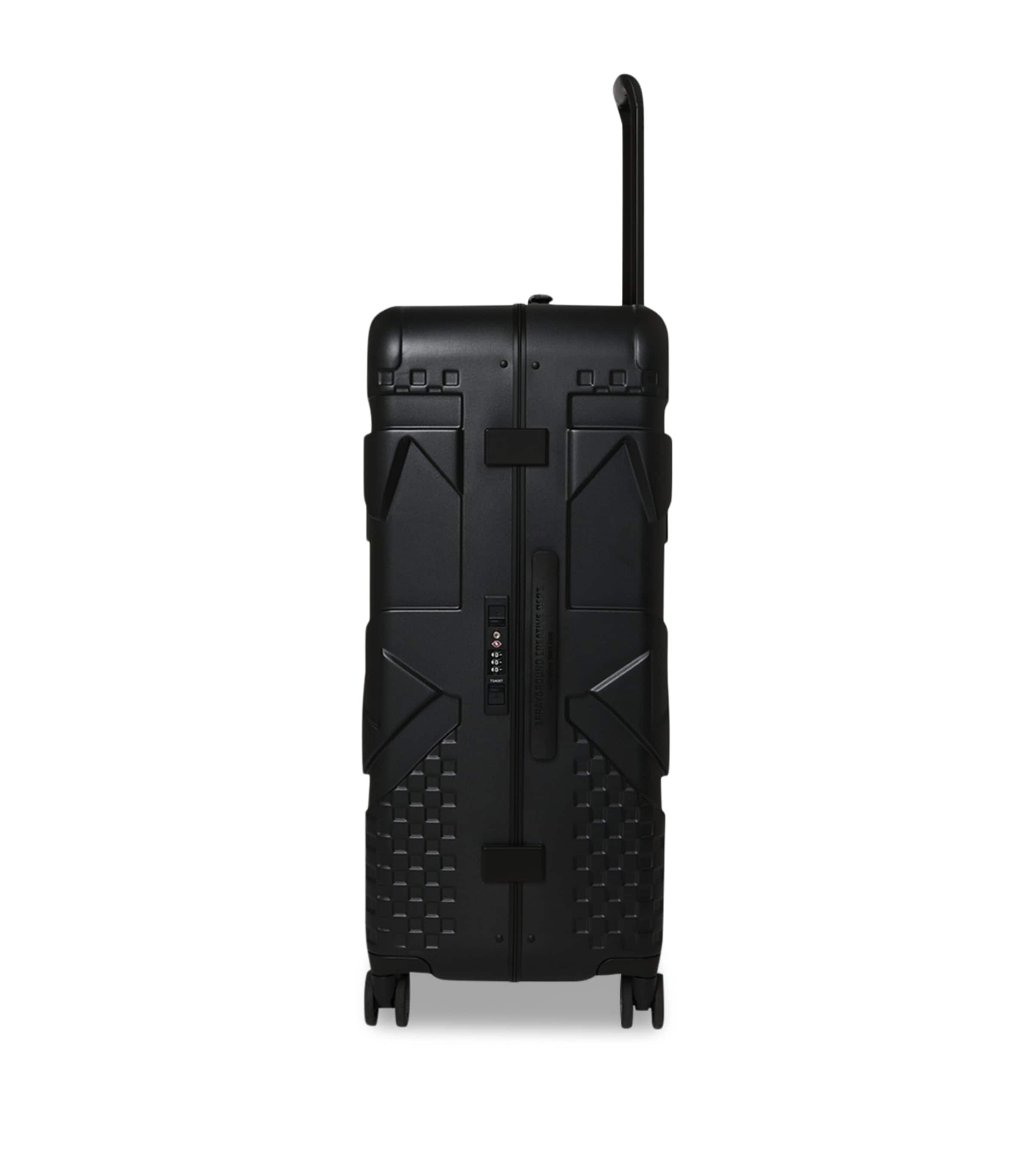 Sprayground The Sharkitecture Check-In Suitcase (75cm) Black Image 3