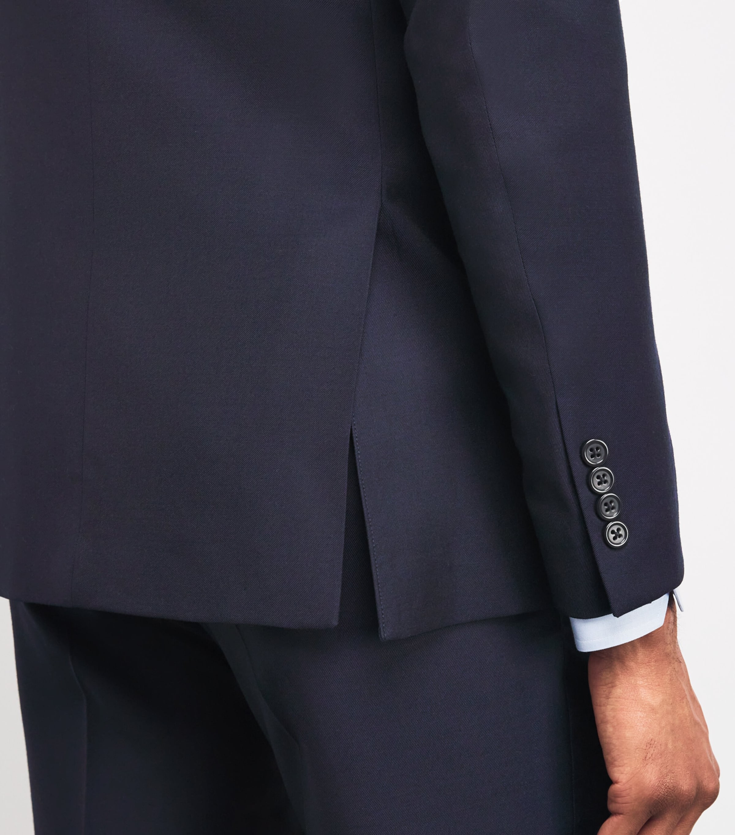 Wool 2-Piece Suit NAVY Image 4