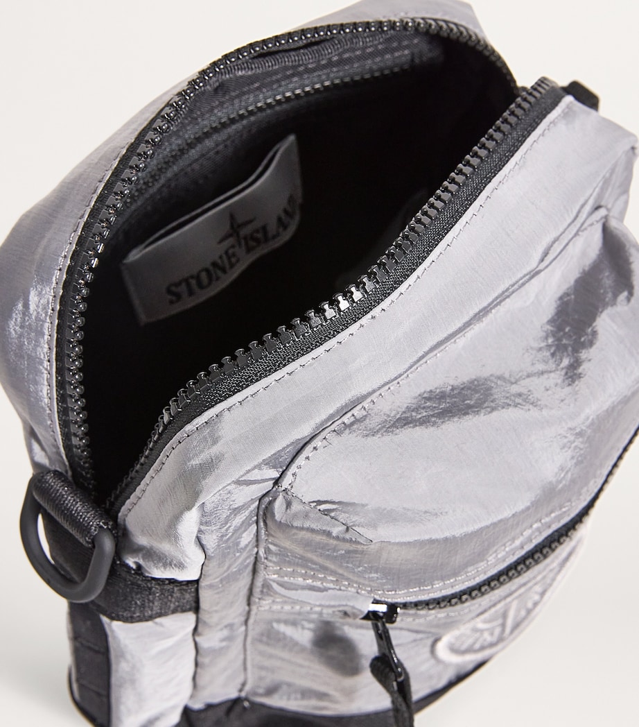 Stone Island Compass Cross-Body Bag Grey Image 4