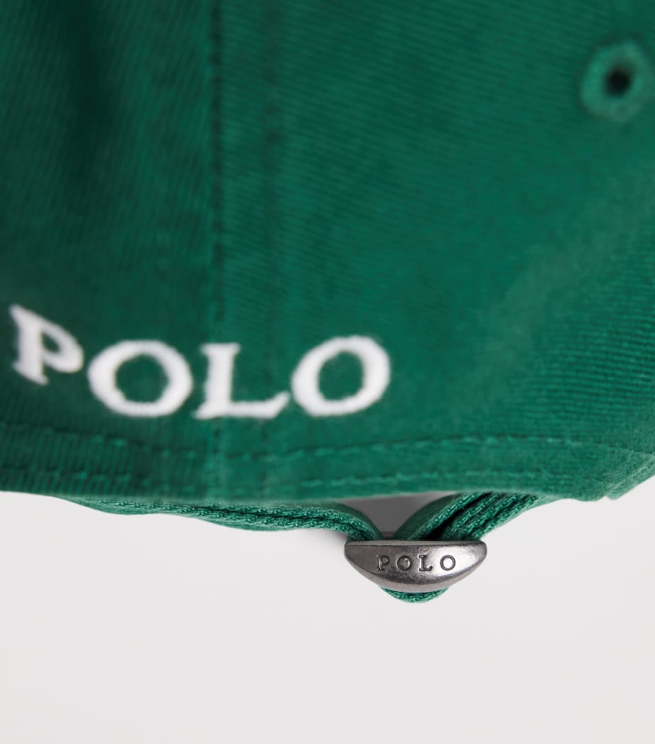 Polo Ralph Lauren Cotton Logo Baseball Cap New Forest Image 4