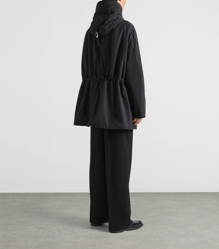 Formal Parka Coat BLACK Image 3