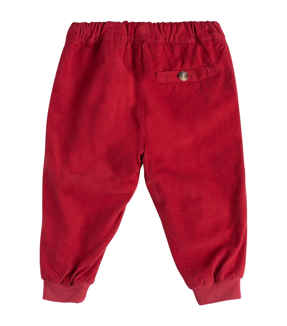 Orly Trousers (3-24 Months) DEEP RED Image 2