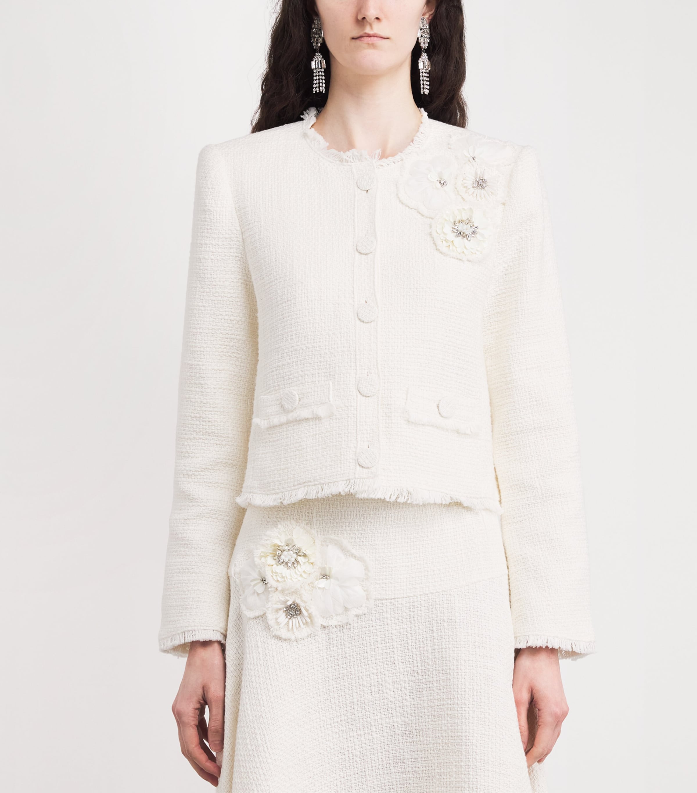 Cotton Christie Jacket GARDENIA Image 3