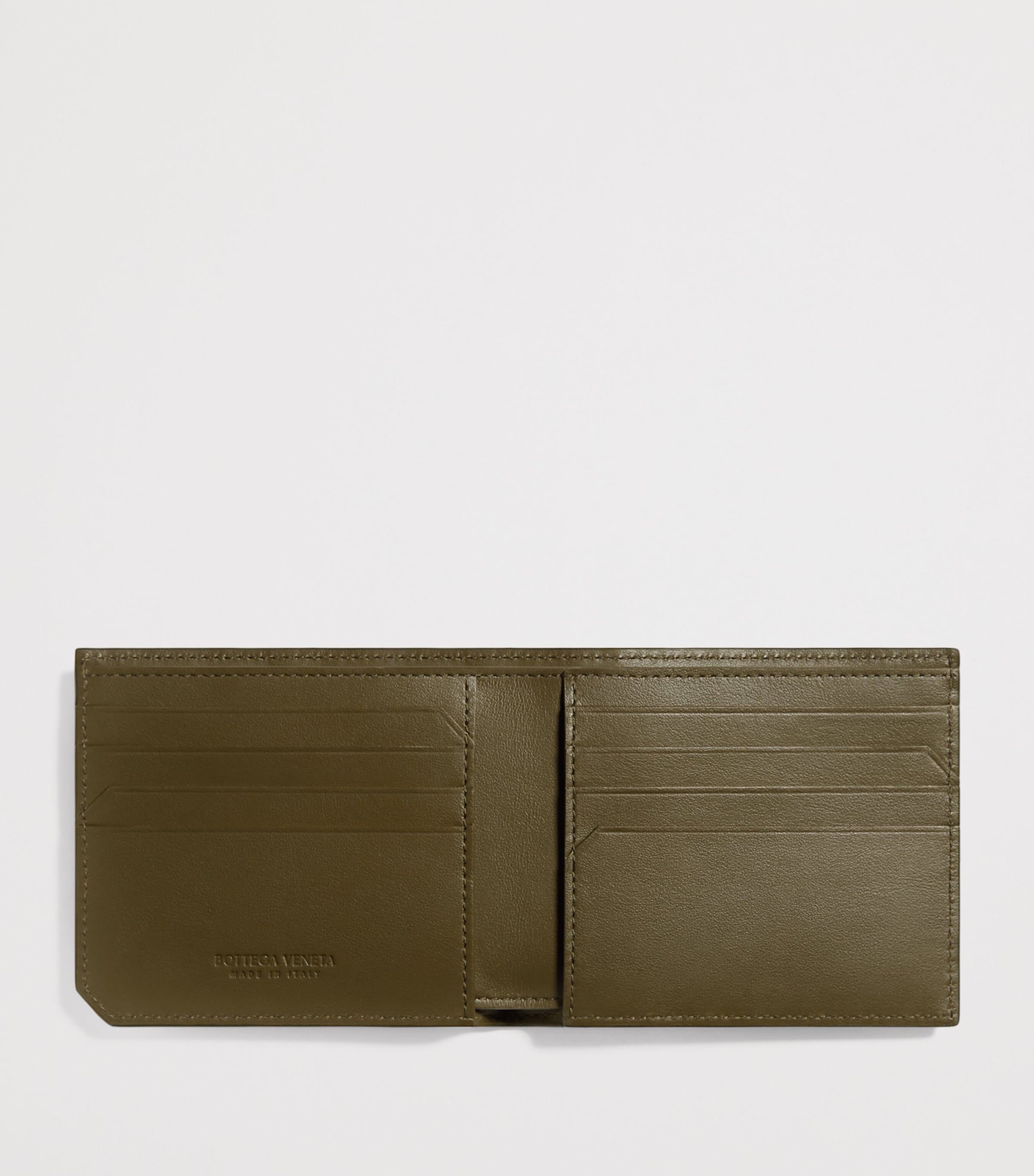 Bottega Veneta Leather Intrecciato Piccolo Bifold Wallet Image 2