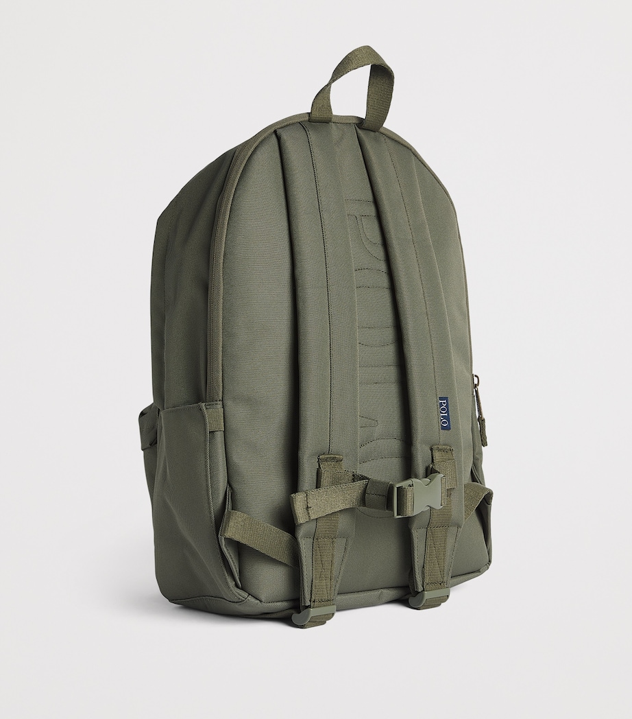 Ralph Lauren Kids Polo Pony Backpack Green Image 2