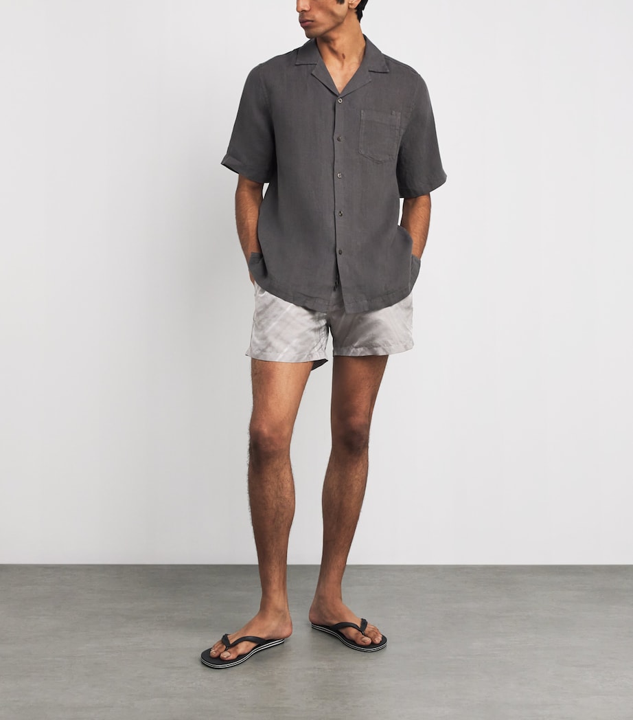 Jacquard Rio Swim Shorts 906-OYSTER Image 2